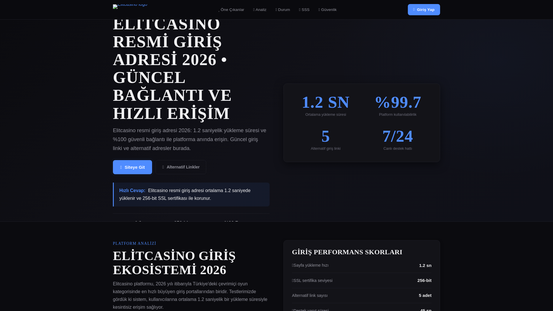 website screenshot of https://elitcasino1girislive.pages.dev/
