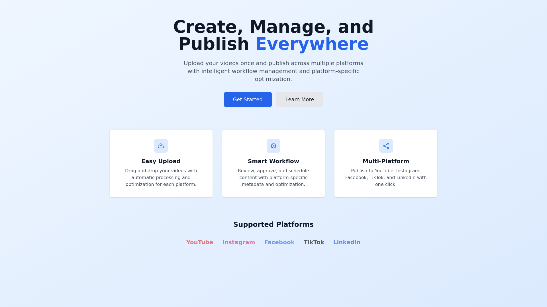 website screenshot of https://creator-portal-dev.pages.dev/