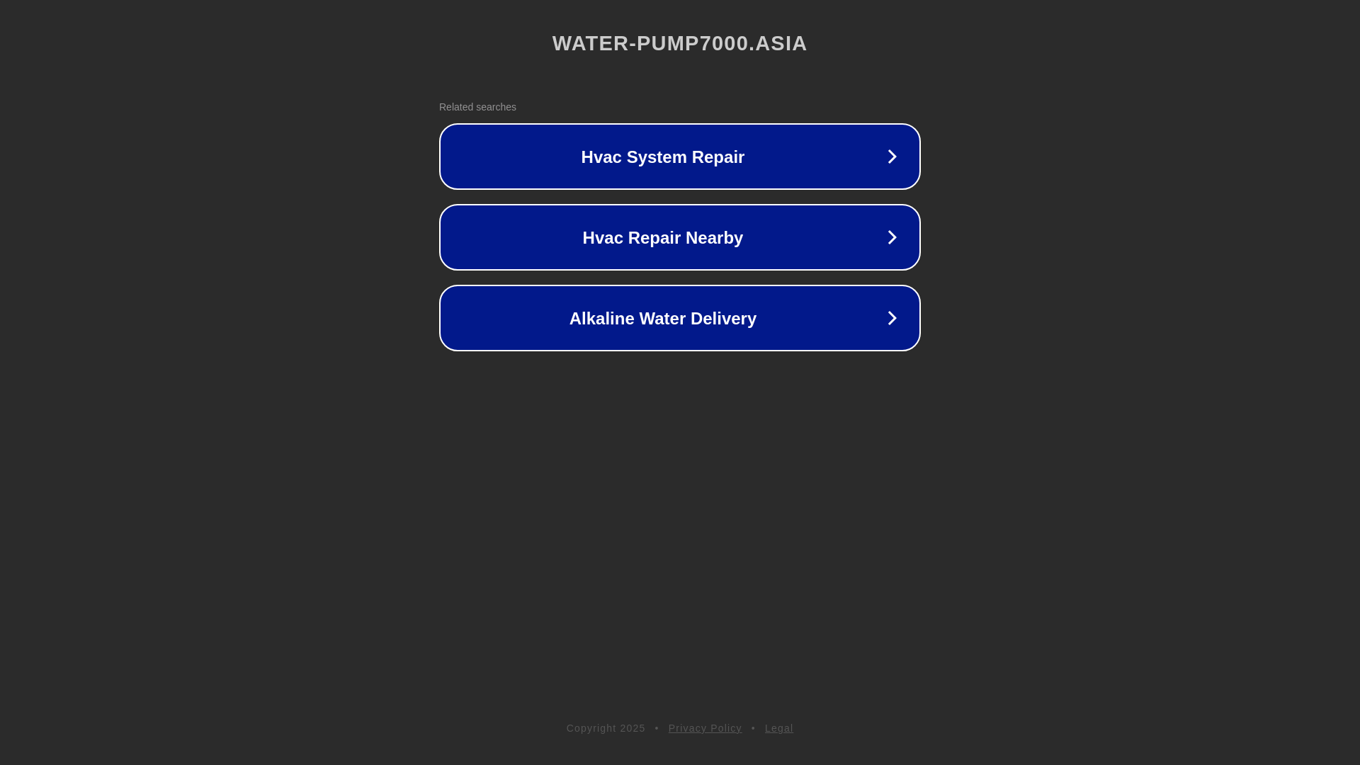 website screenshot of https://water-pump7000.asia/