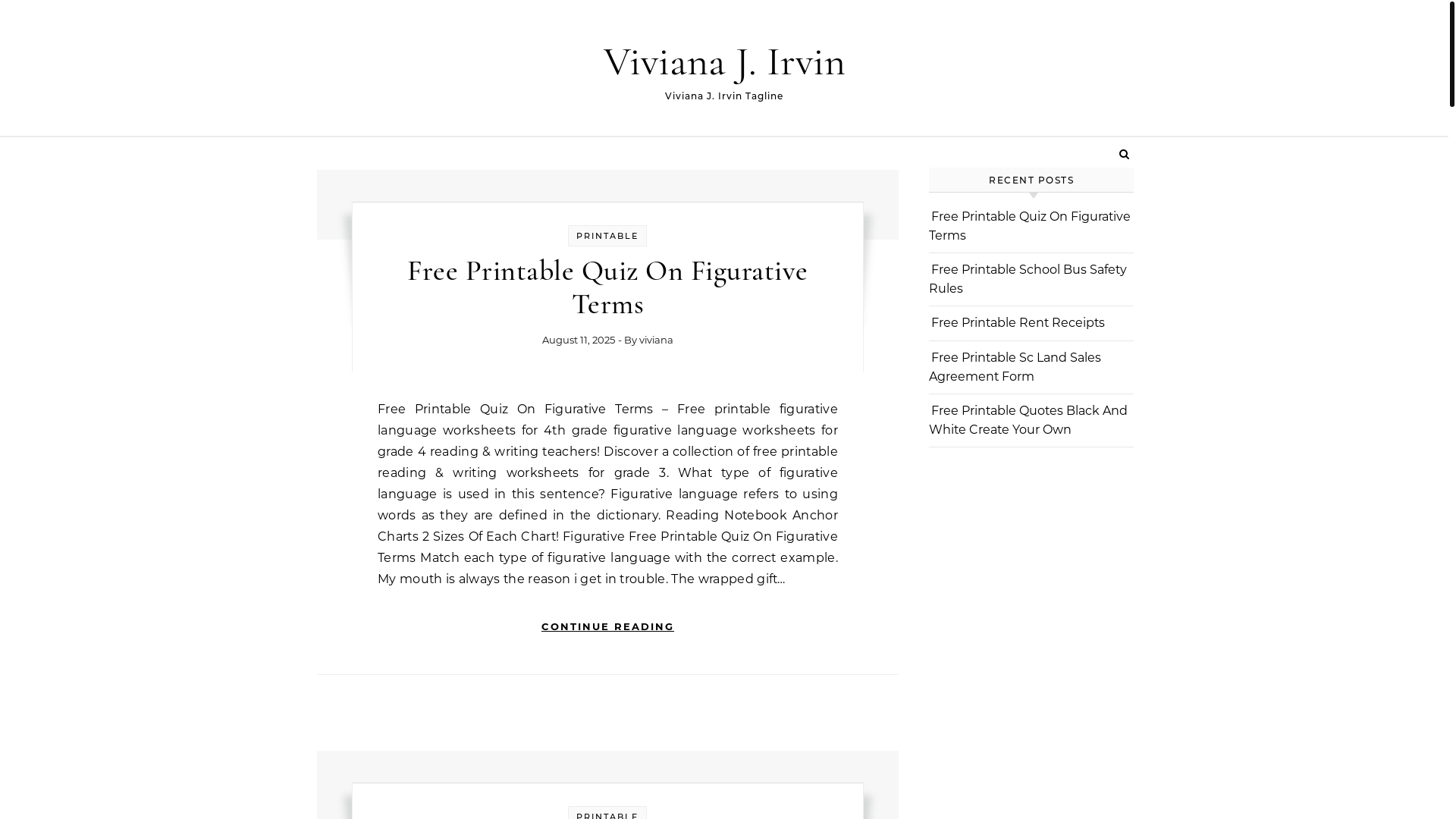 website screenshot of https://vivianajirvin.pages.dev/