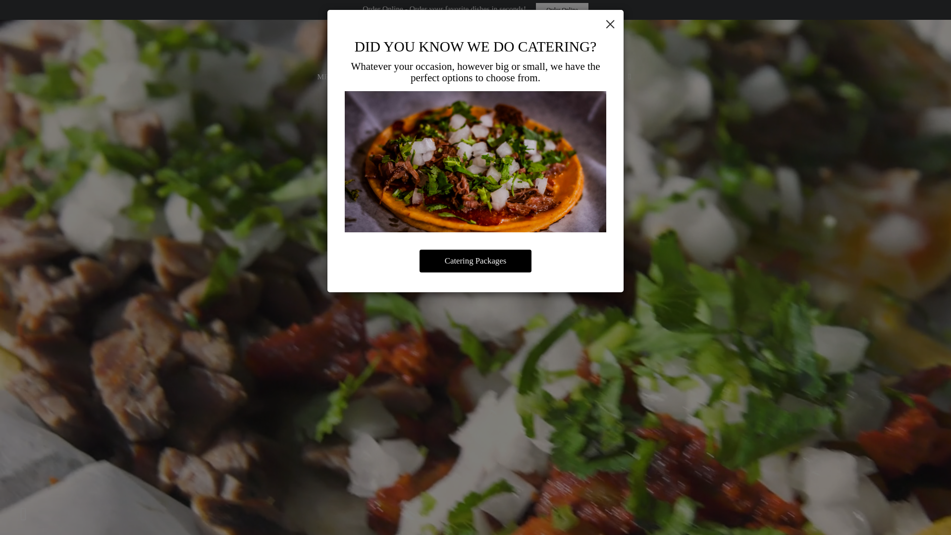 website screenshot of https://zapatamexicantacoshopco.com/