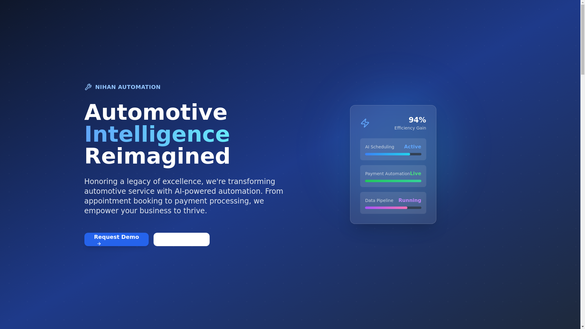 website screenshot of https://nihan.pages.dev/