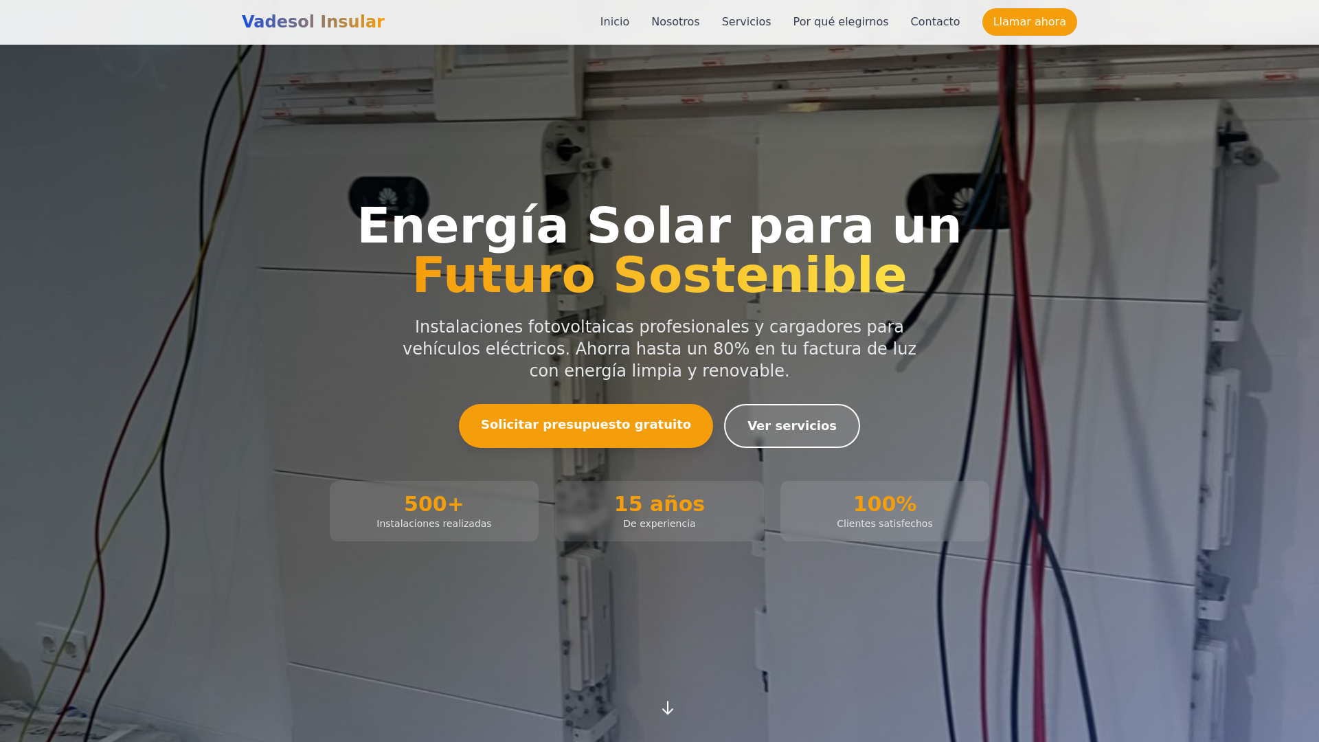 website screenshot of https://vadesol-insular-sergio.pages.dev/