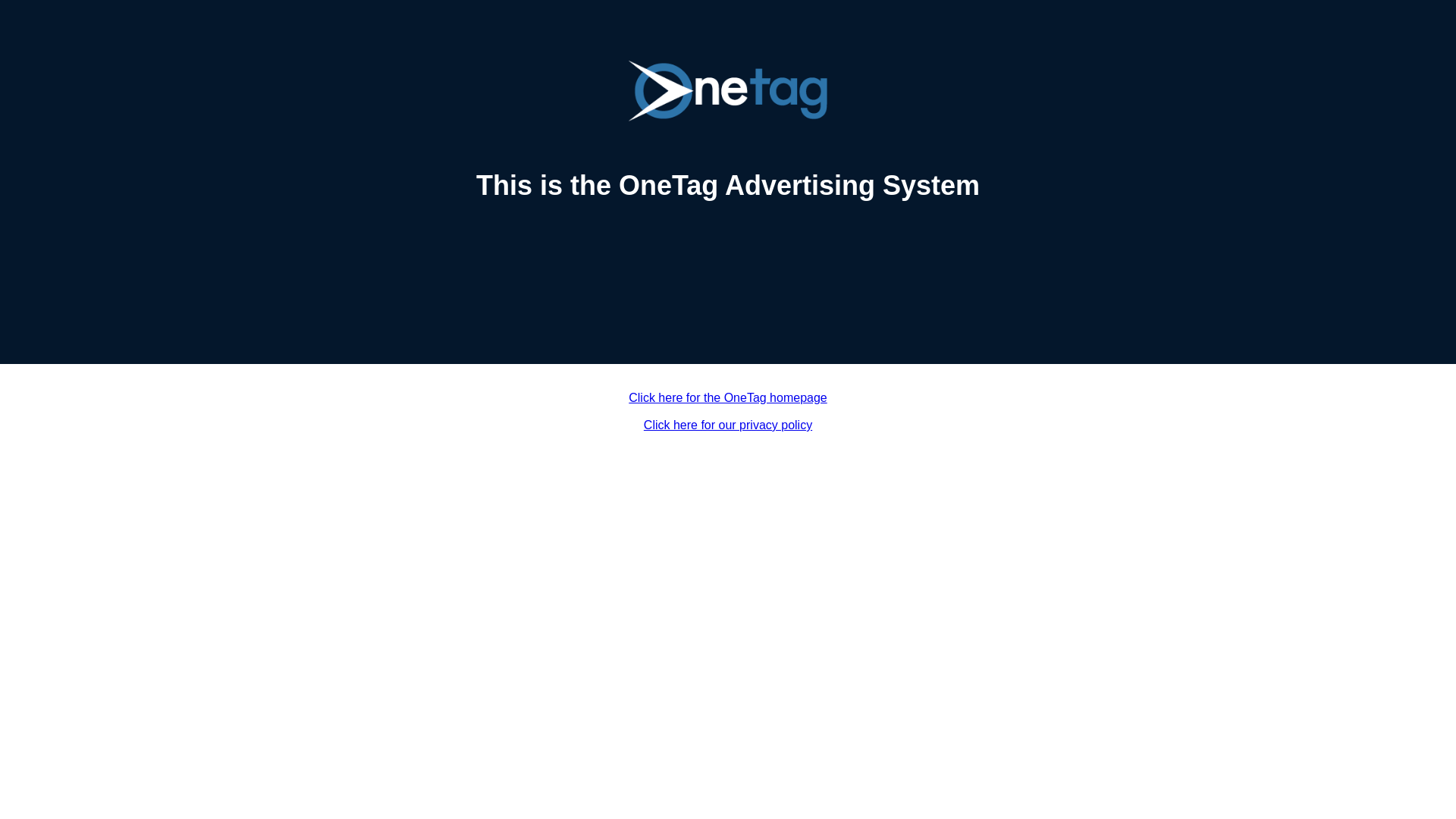 website screenshot of https://onetag-sys.com
