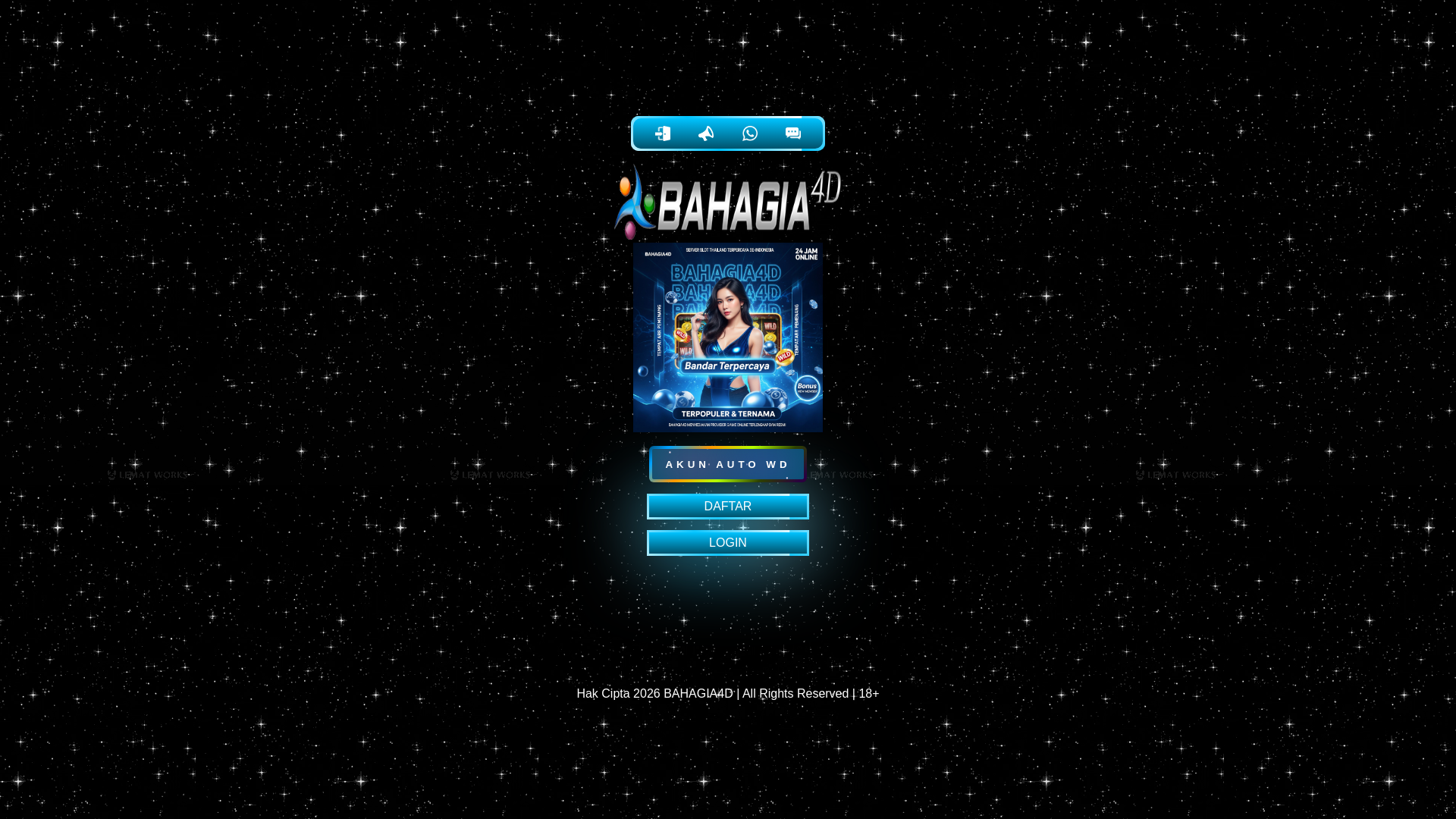 website screenshot of https://bahagia4dvip.pages.dev/