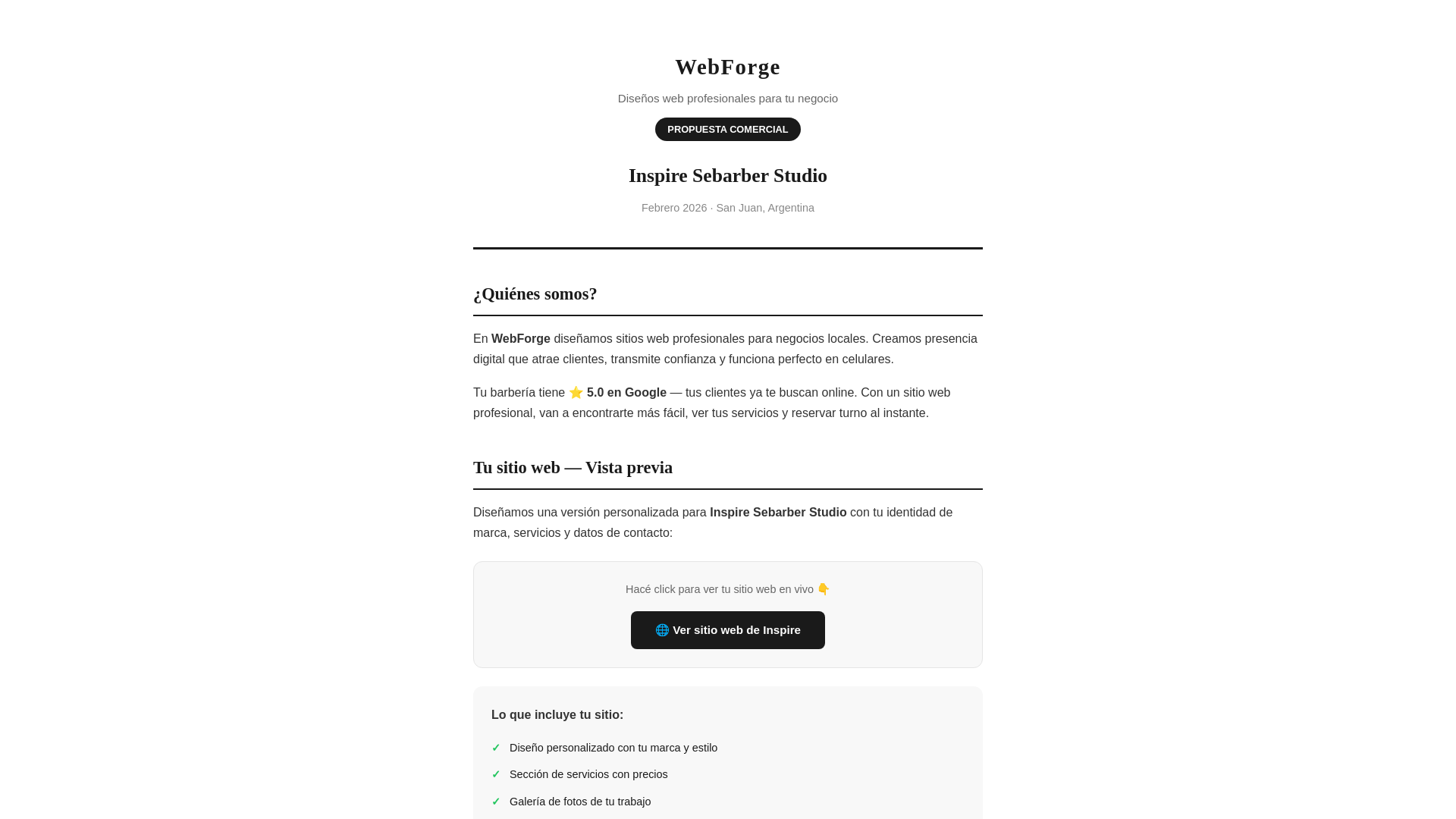 website screenshot of https://webforge-propuestas.pages.dev/