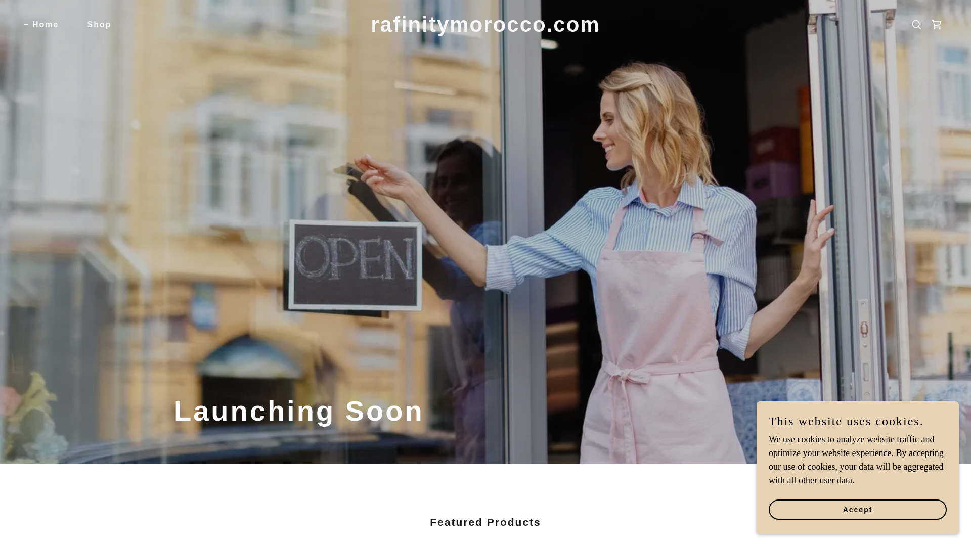 website screenshot of https://rafinitymorocco.com/