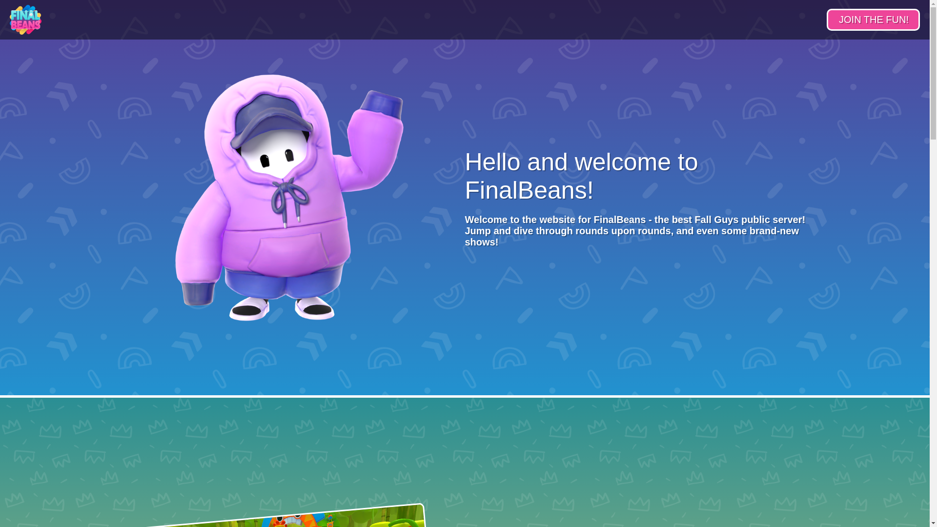 website screenshot of https://finalbeans-website.pages.dev/