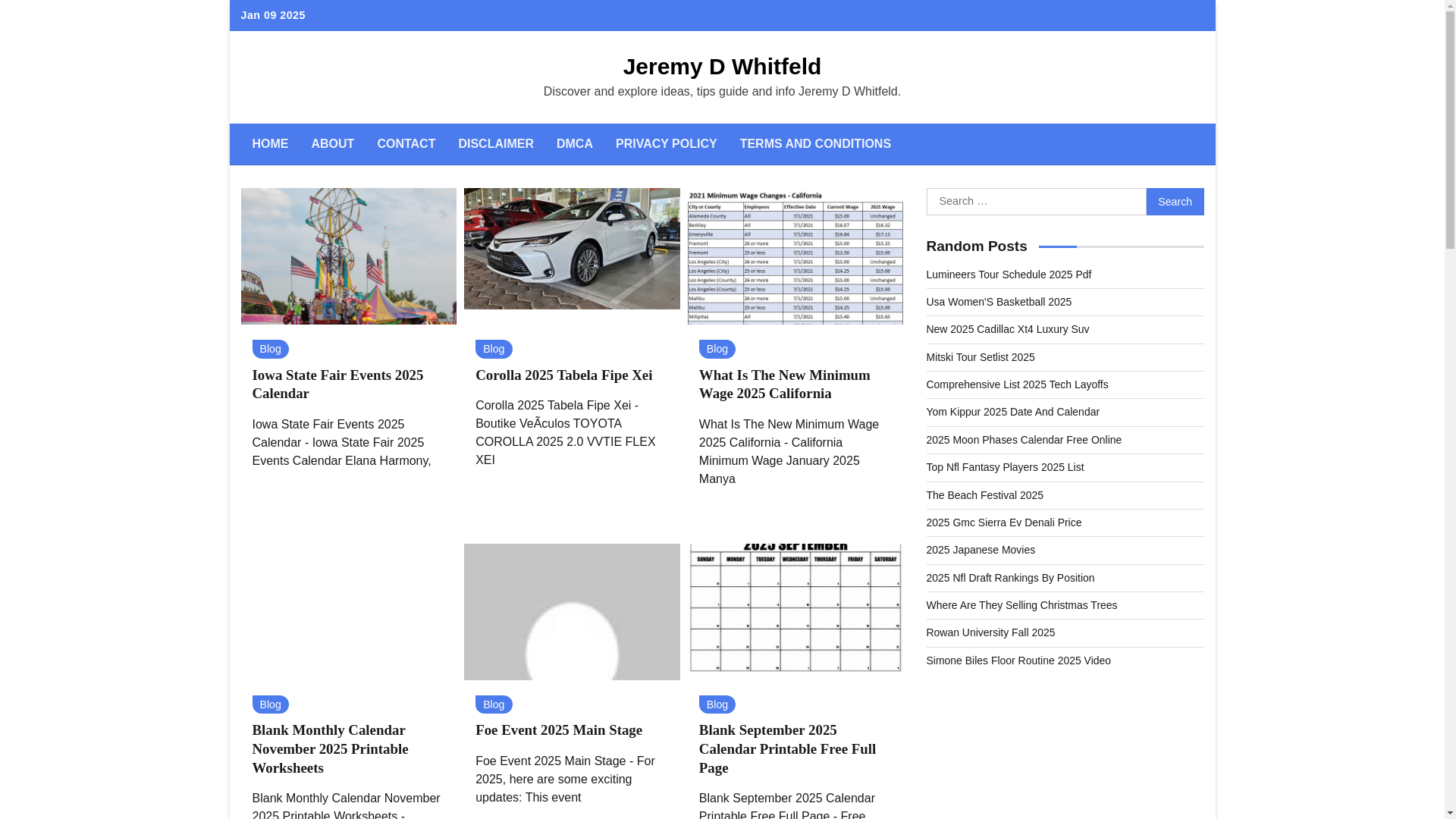 website screenshot of https://jeremydwhitfeld.pages.dev/