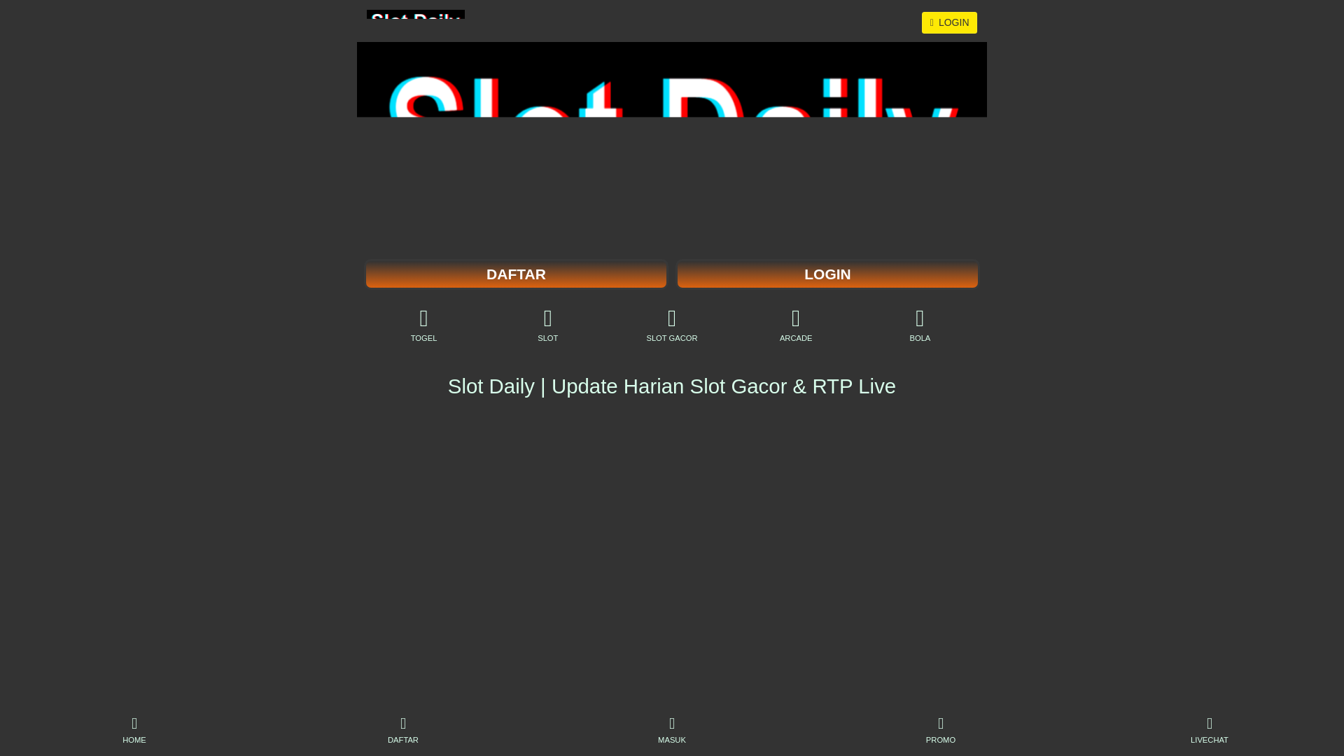 website screenshot of https://slotdaily.site/