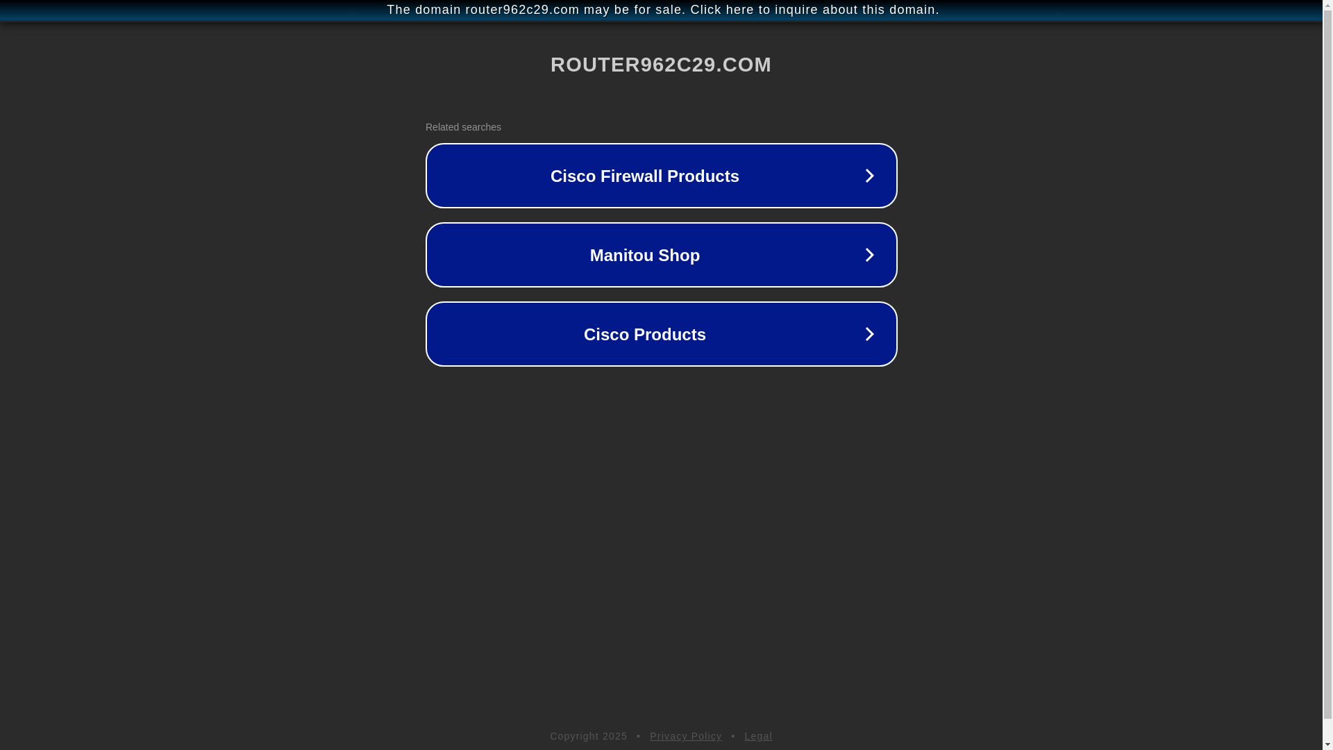 website screenshot of https://router962c29.com/