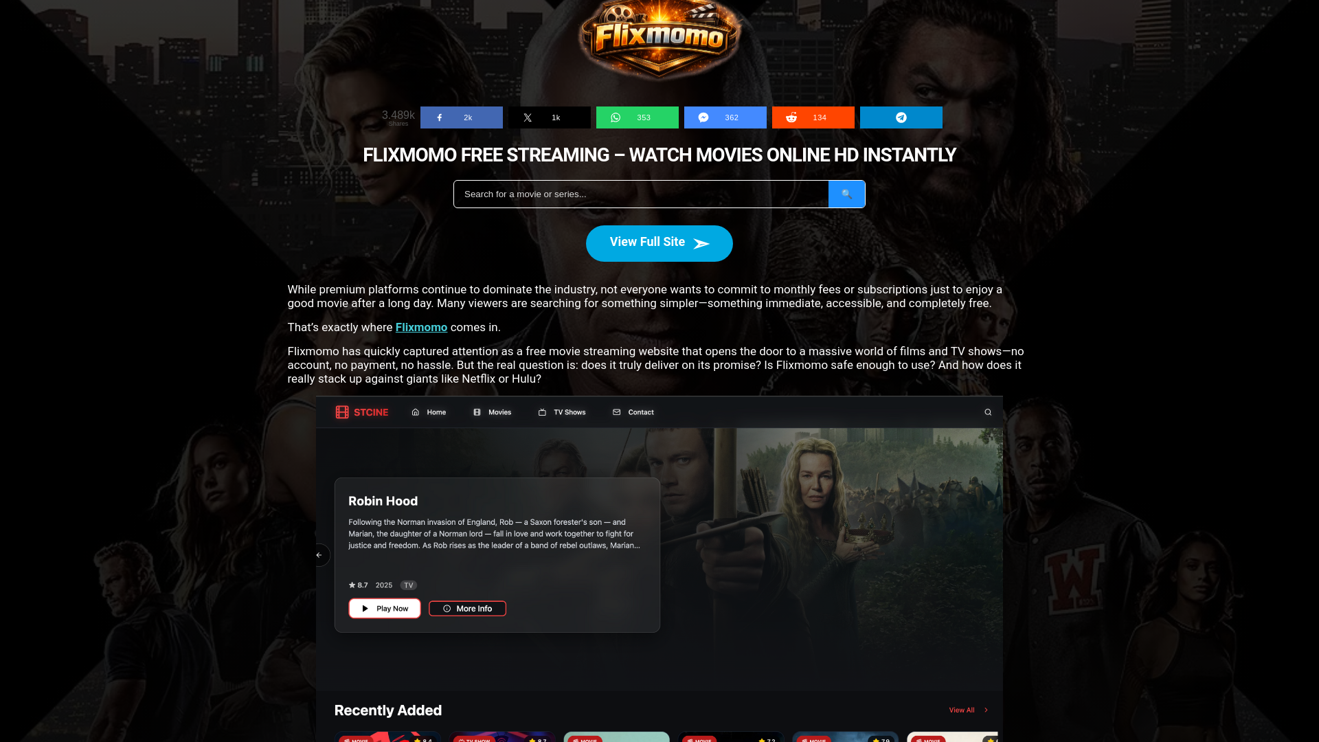 website screenshot of https://flixmomo-v06.pages.dev/
