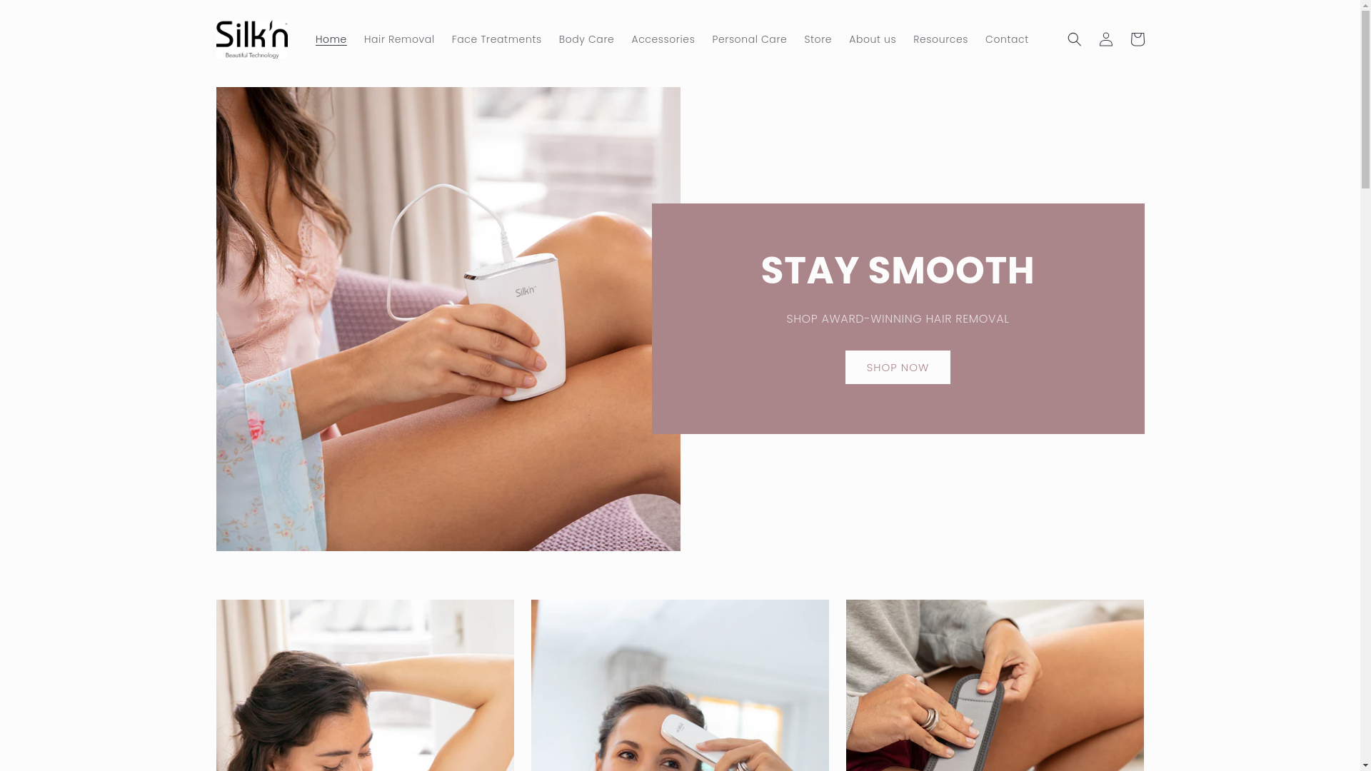 website screenshot of https://silknaustralia.com.au/
