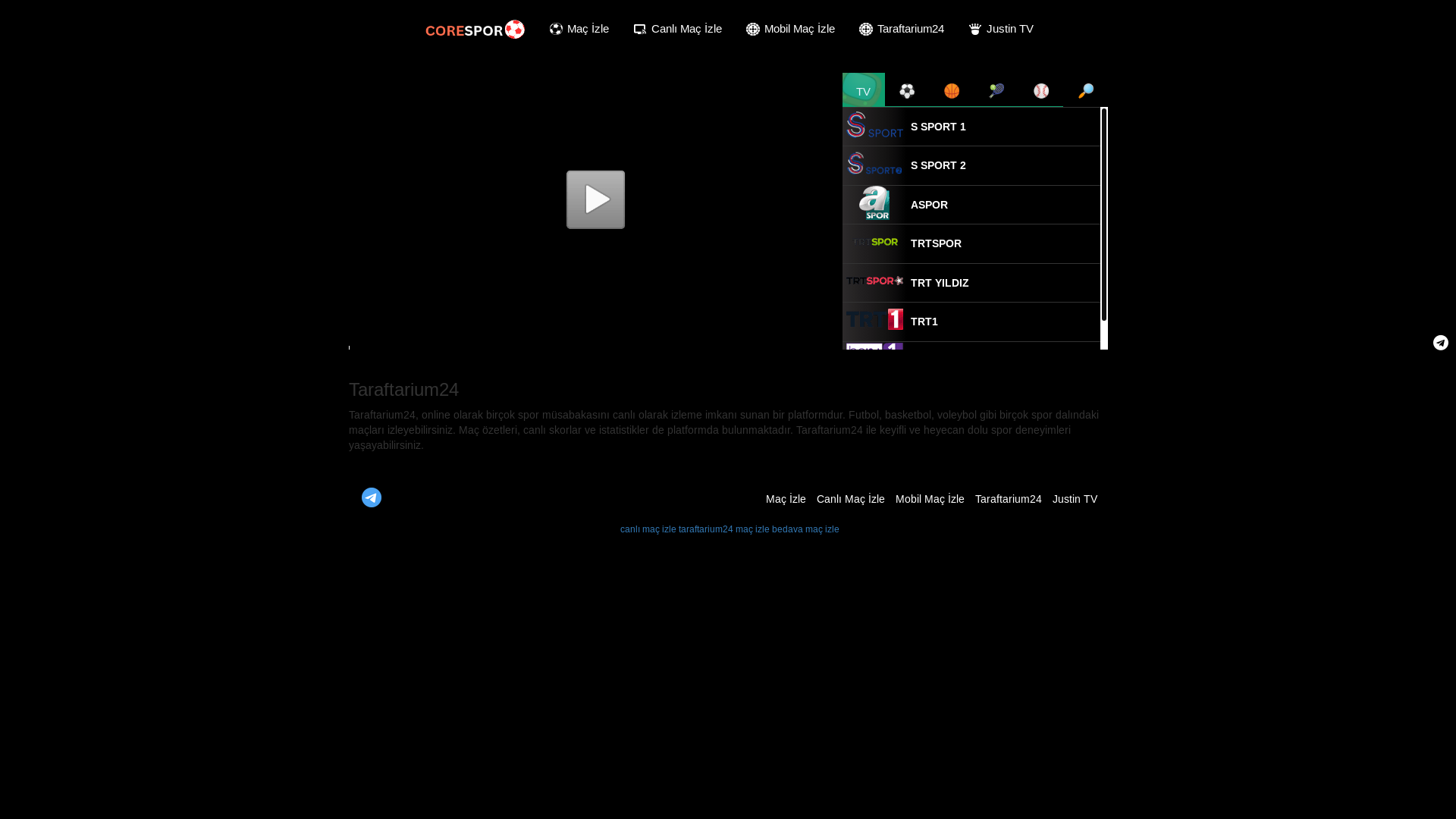 website screenshot of https://taraftariummax28.in/