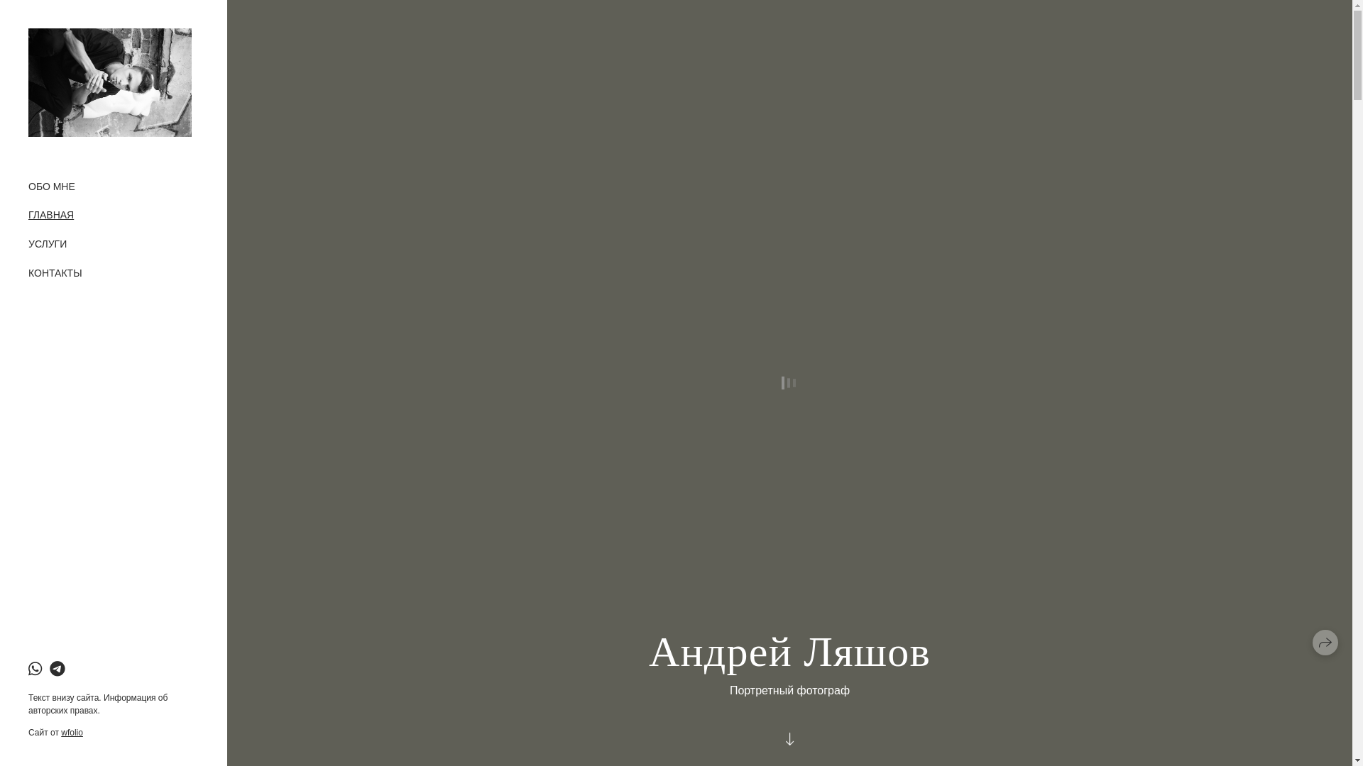 website screenshot of https://lyashovphoto.ru/