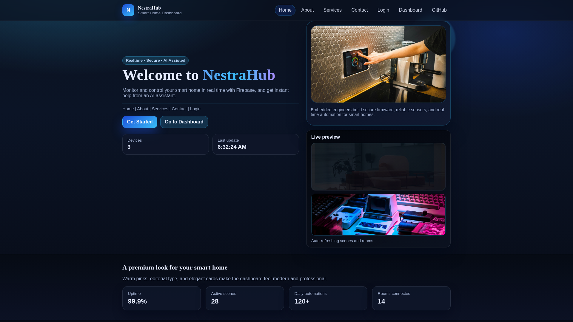 website screenshot of https://nestrahub.sbs/