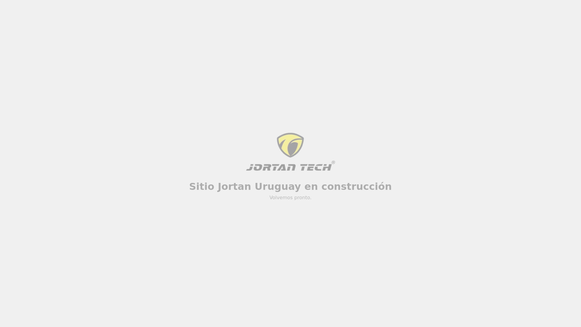 website screenshot of https://jortan.com.uy/