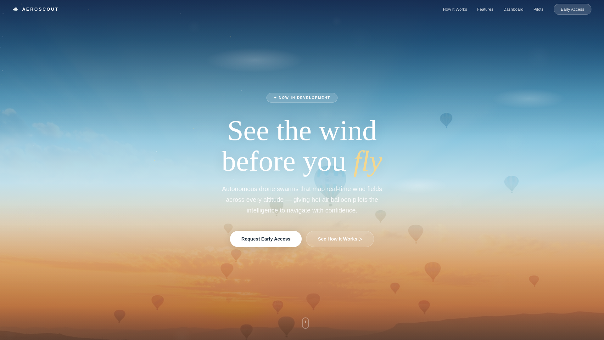 website screenshot of https://aeroscoutai.pages.dev/