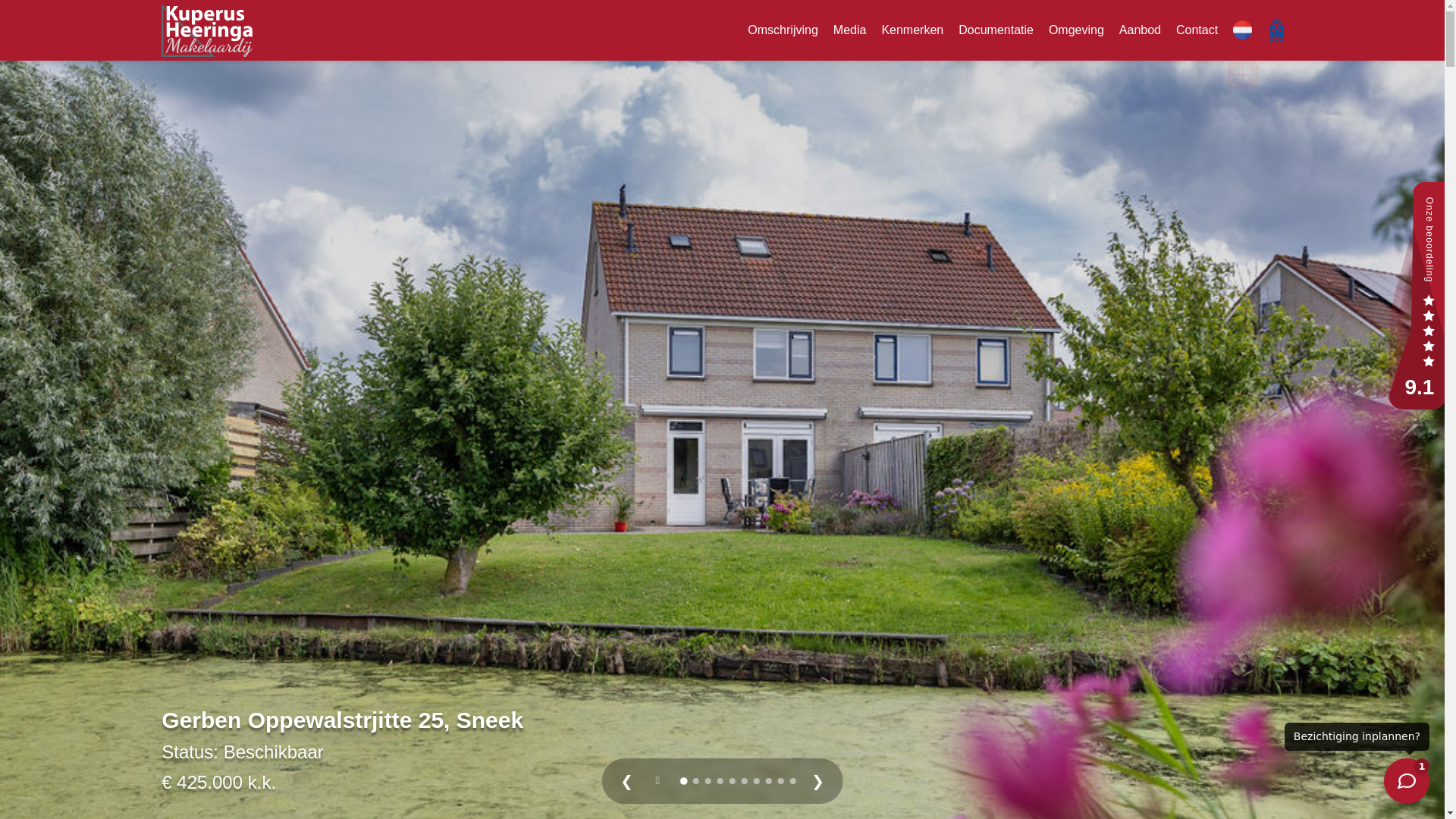 website screenshot of https://gerbenoppewalstrjitte25.nl/