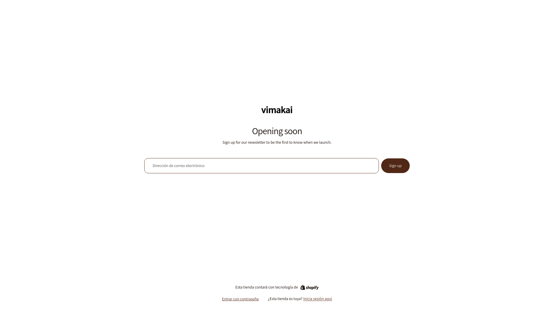 website screenshot of https://vimakai.com/