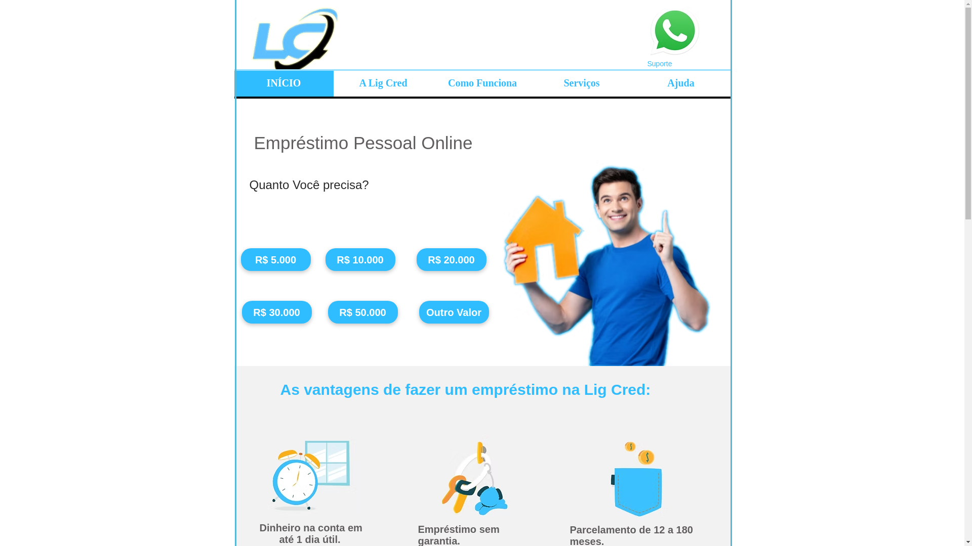 website screenshot of https://brcredbrasil.com/