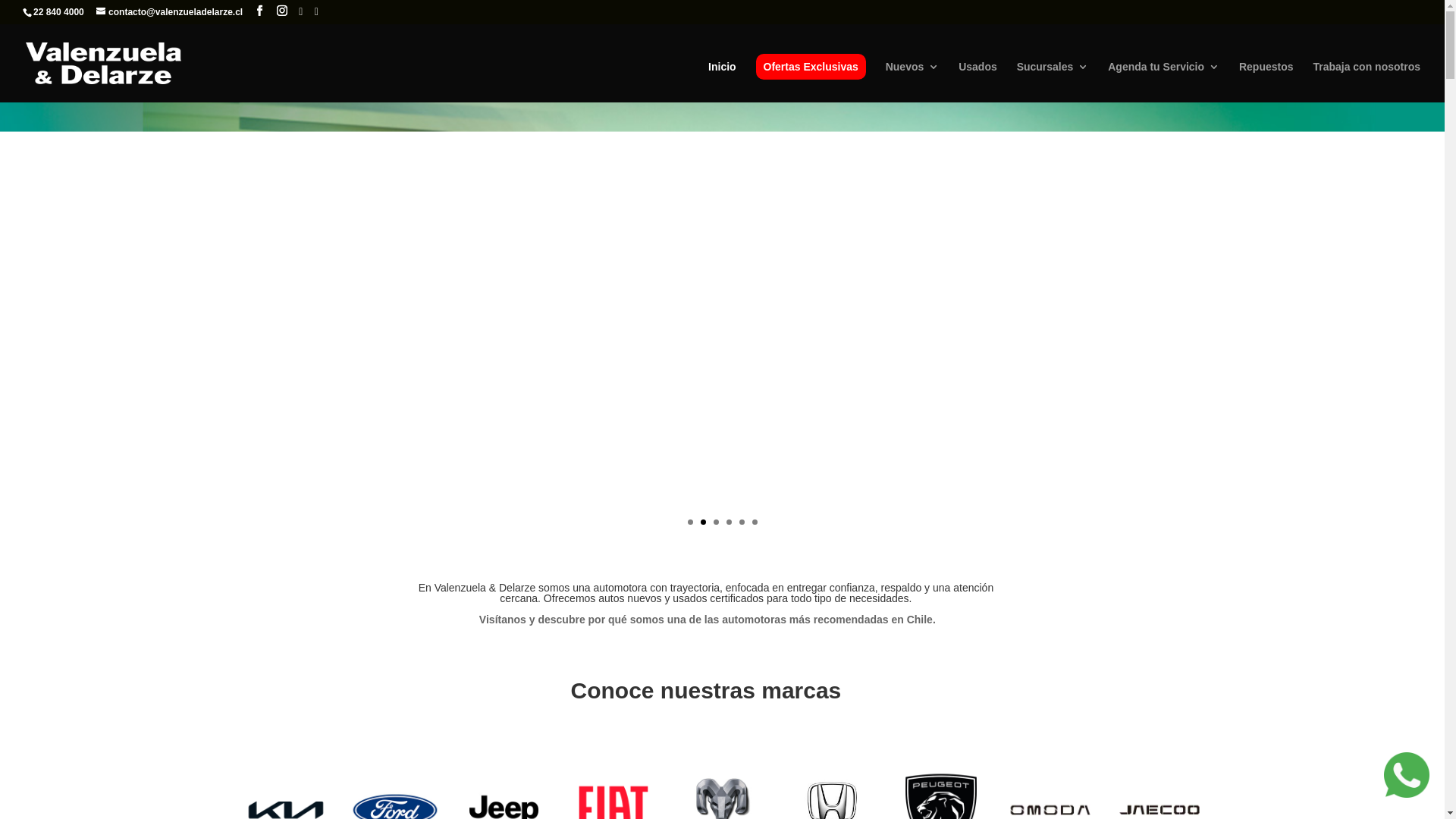 website screenshot of https://www.valenzueladelarze.cl/