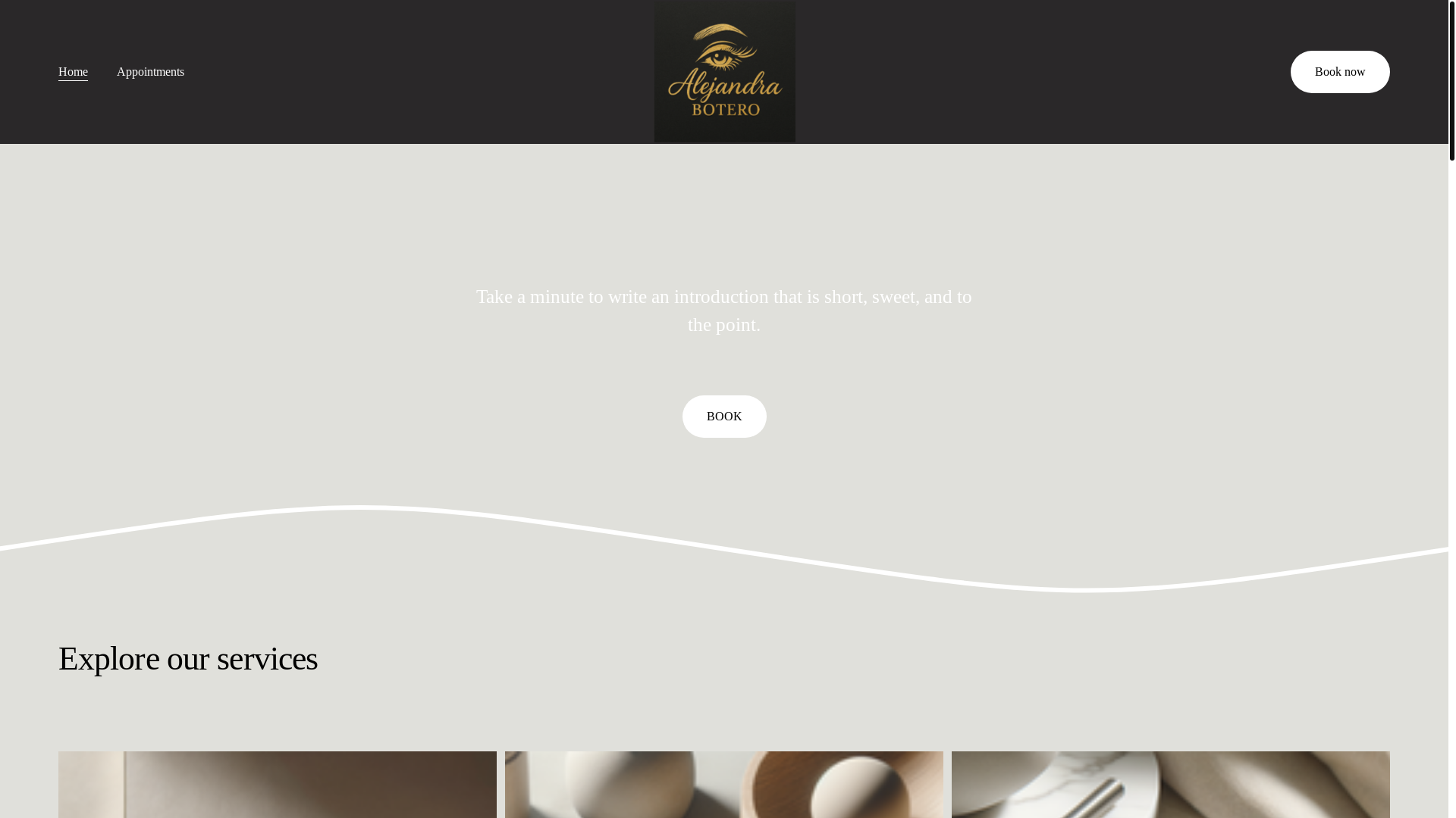 website screenshot of https://alejandrabotero.com/