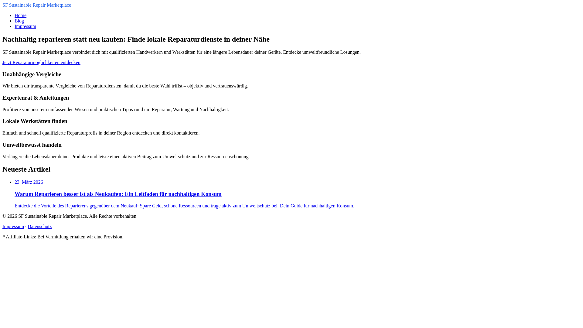 website screenshot of https://sustainable-repair-marketplace.pages.dev/