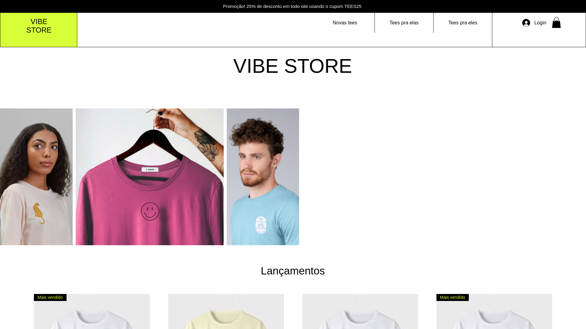 website screenshot of https://lojavibestores.com.br/