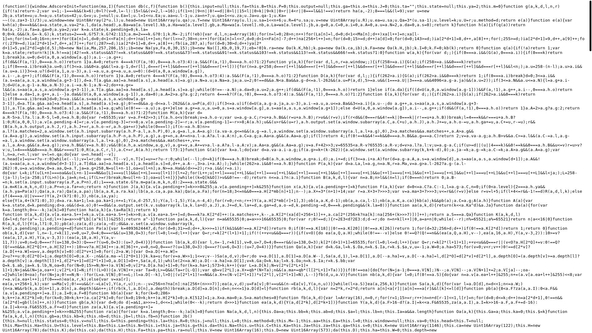 website screenshot of https://c.adsco.re/