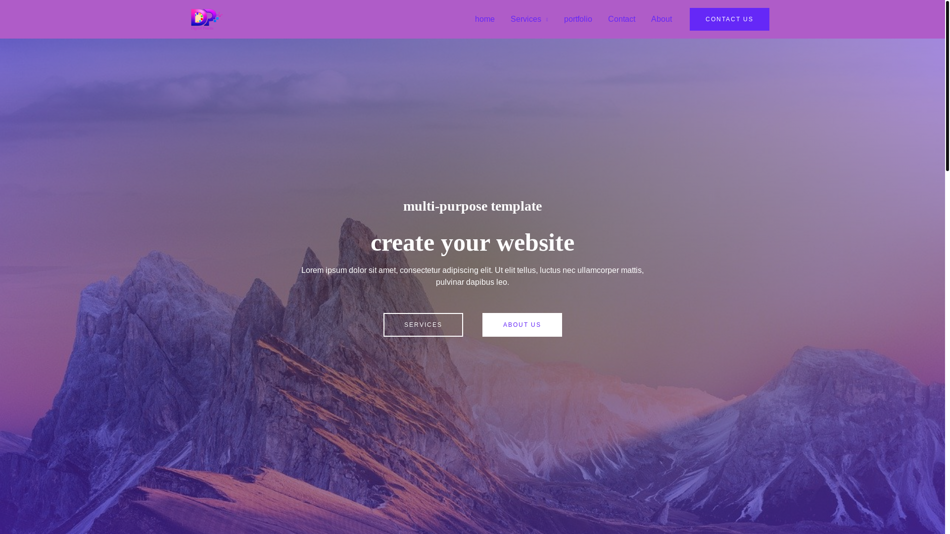 website screenshot of https://digitalpallate.online/