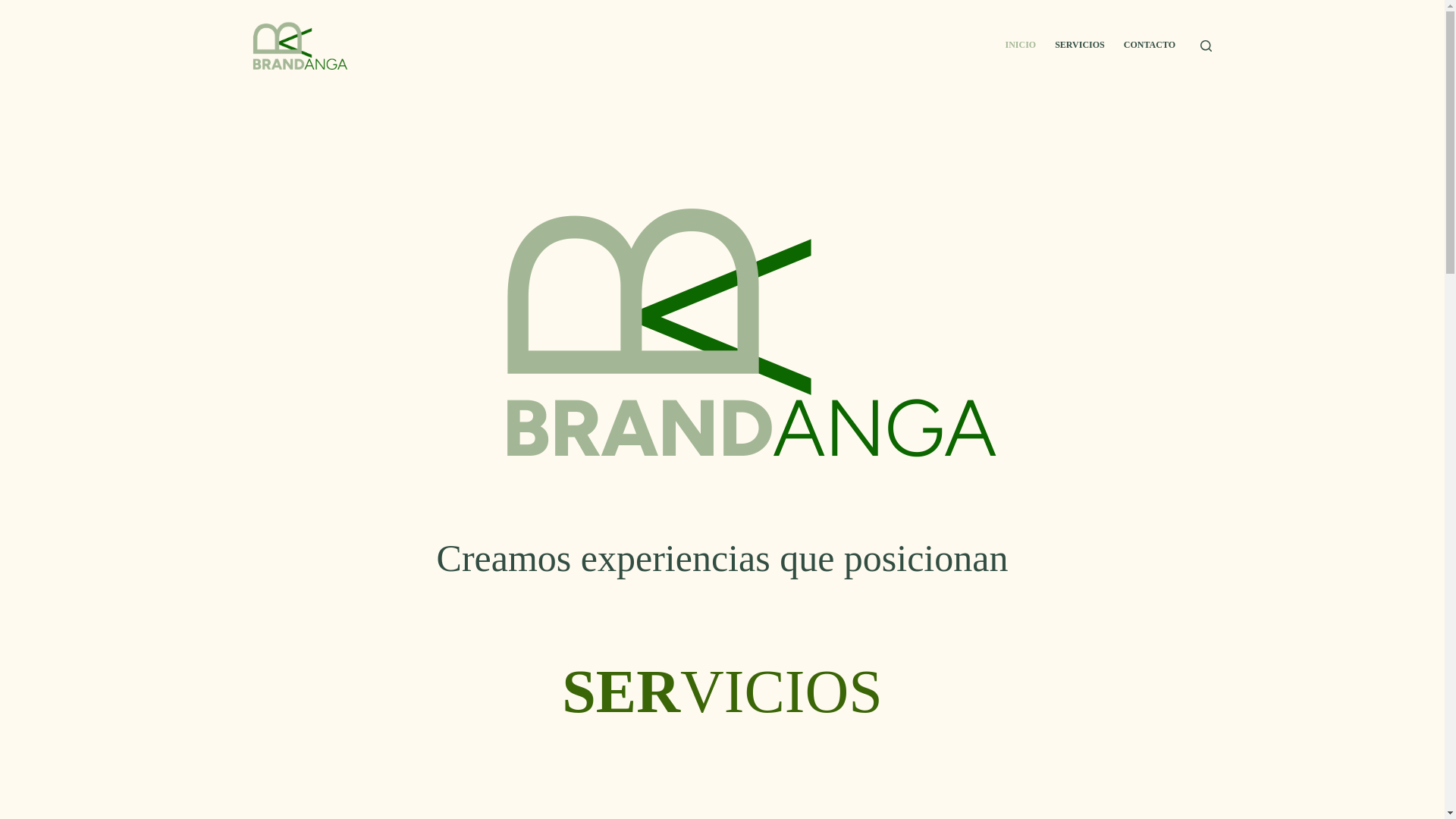 website screenshot of https://brandanga.com.py/
