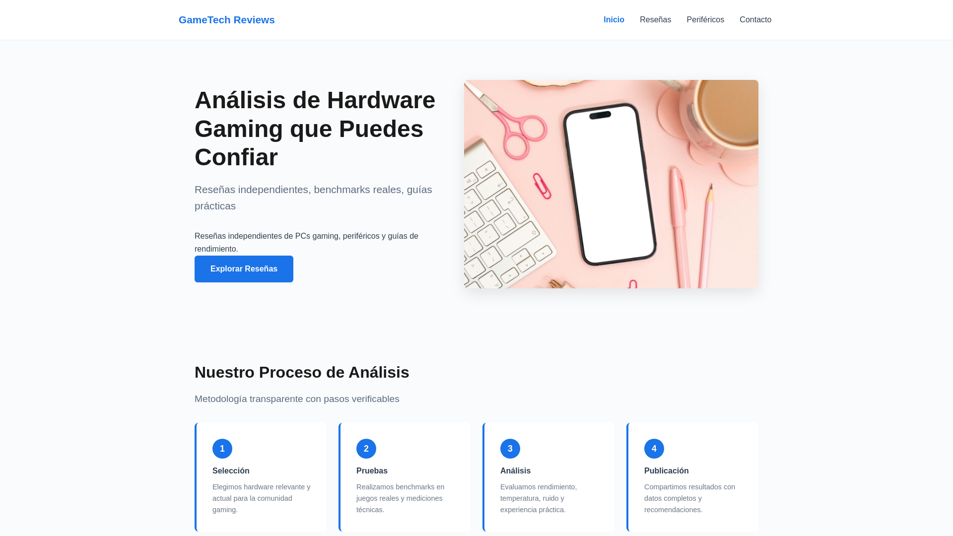 website screenshot of https://frametest.info/