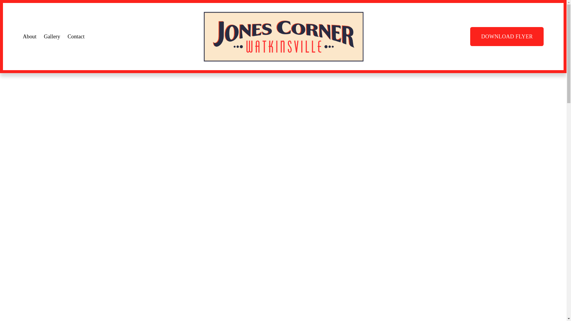 website screenshot of https://jonescornerwatkinsville.com/