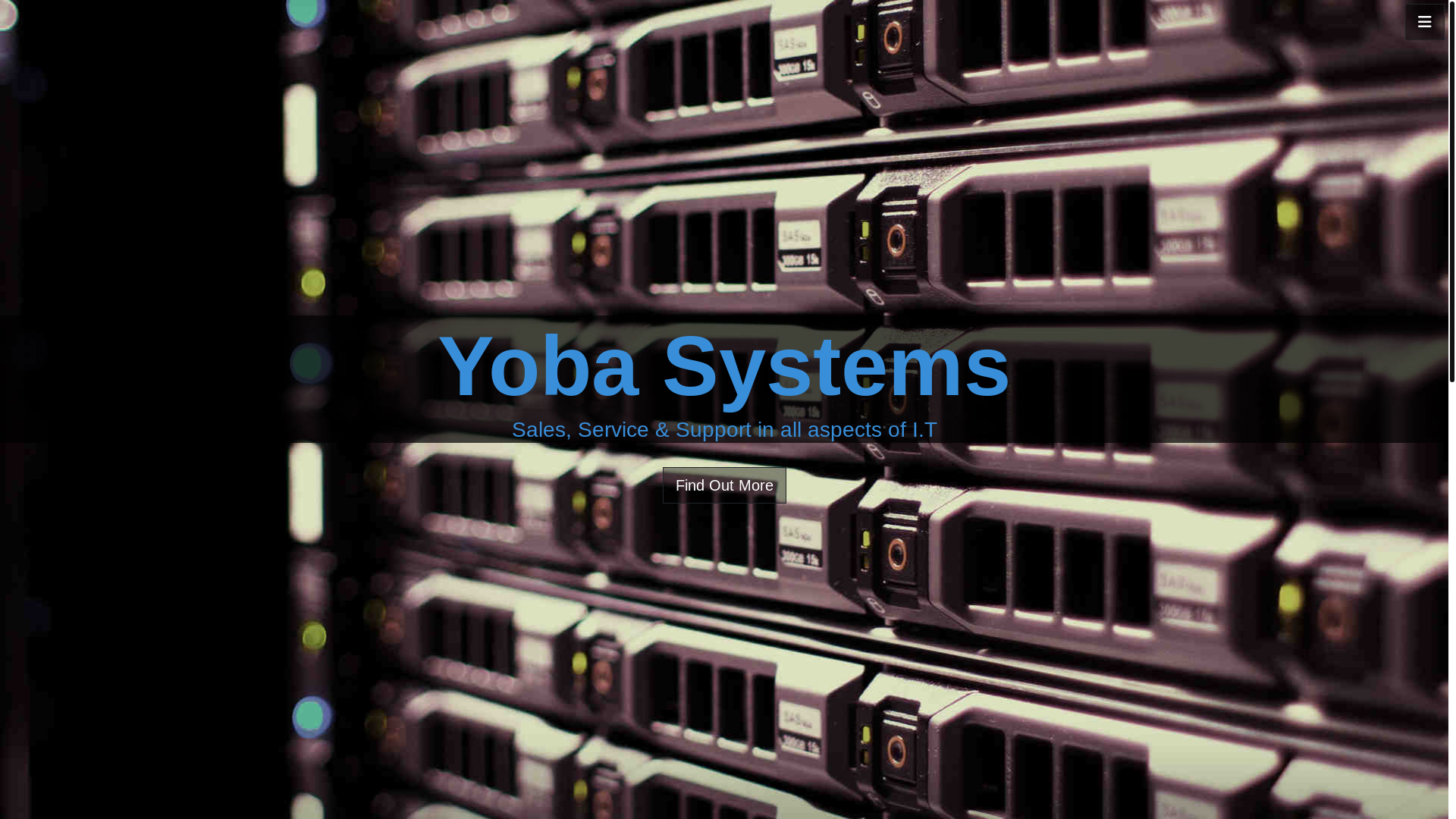 website screenshot of https://yobasystems-landingpage.pages.dev/