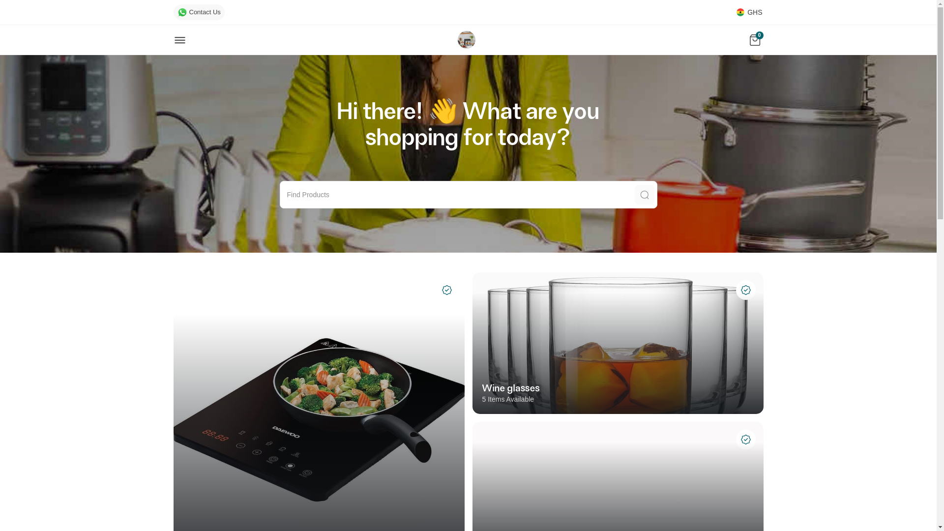 website screenshot of https://elegantkitchengh.com/