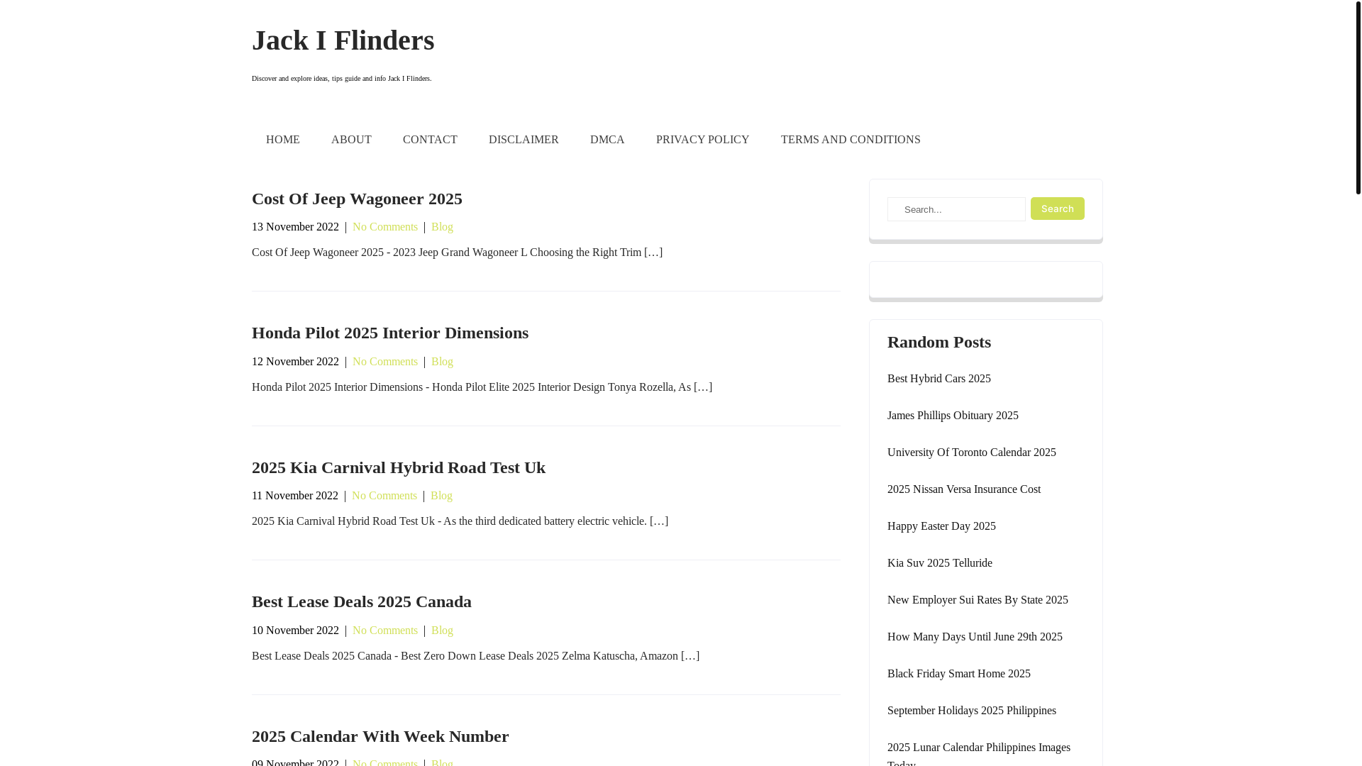 website screenshot of https://jackiflinders.pages.dev/