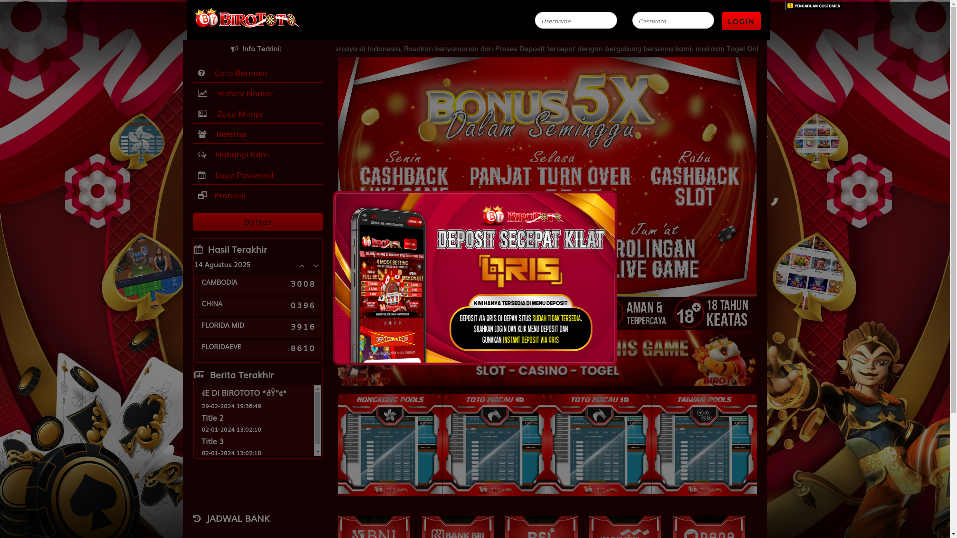 website screenshot of https://birogameprofit.com/