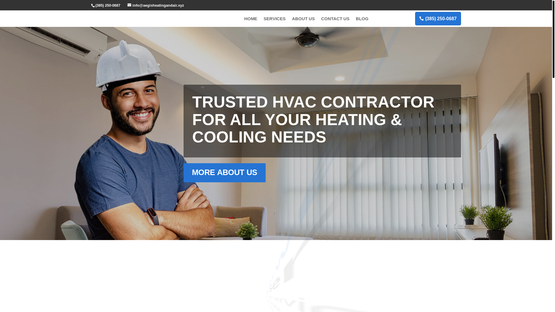 website screenshot of https://thorntonheatingairconditioning.xyz/
