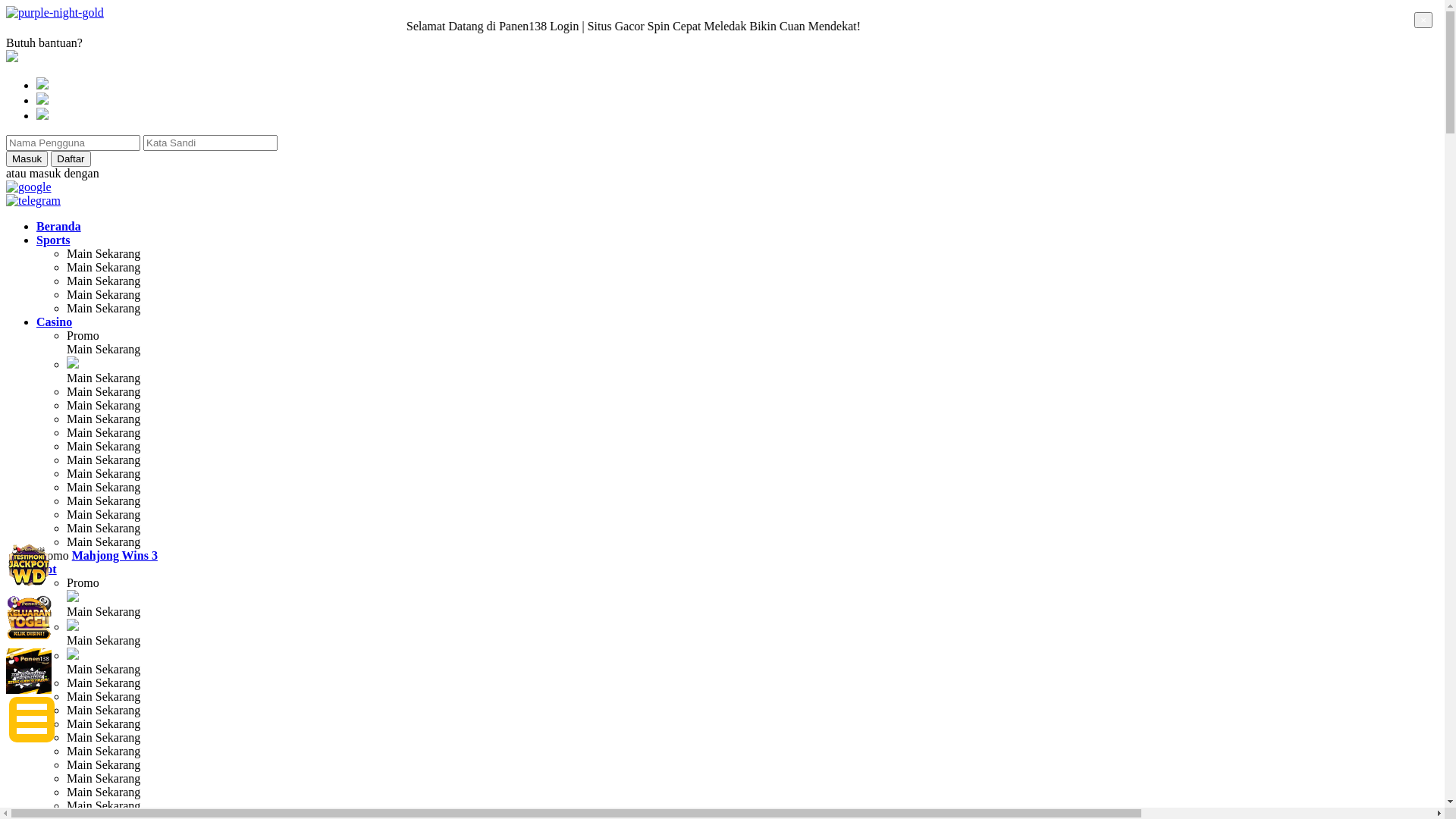 website screenshot of https://panenrtp138.com/