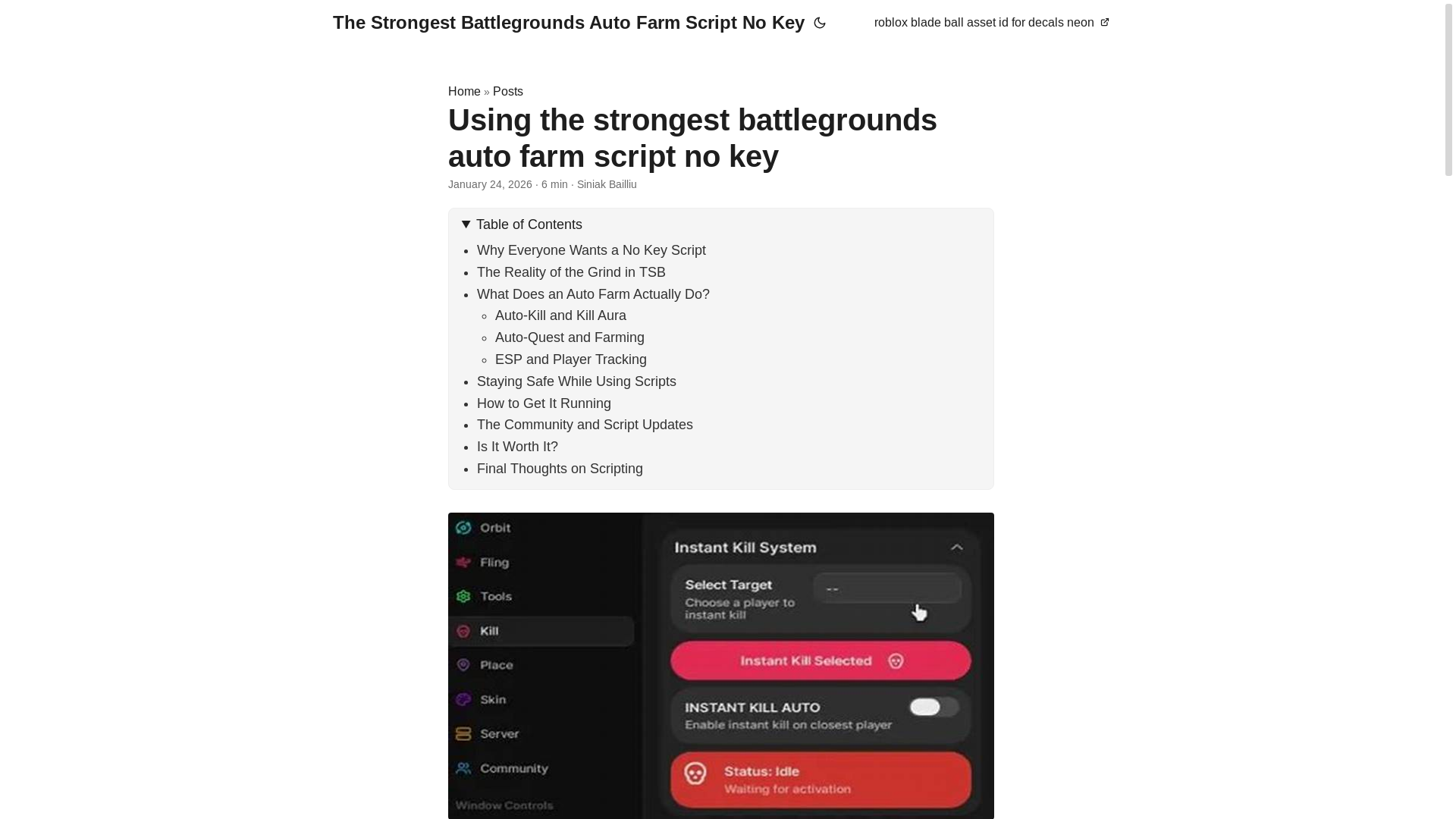 website screenshot of https://the-strongest-battlegrounds-auto-farm-script-no-key.pages.dev/