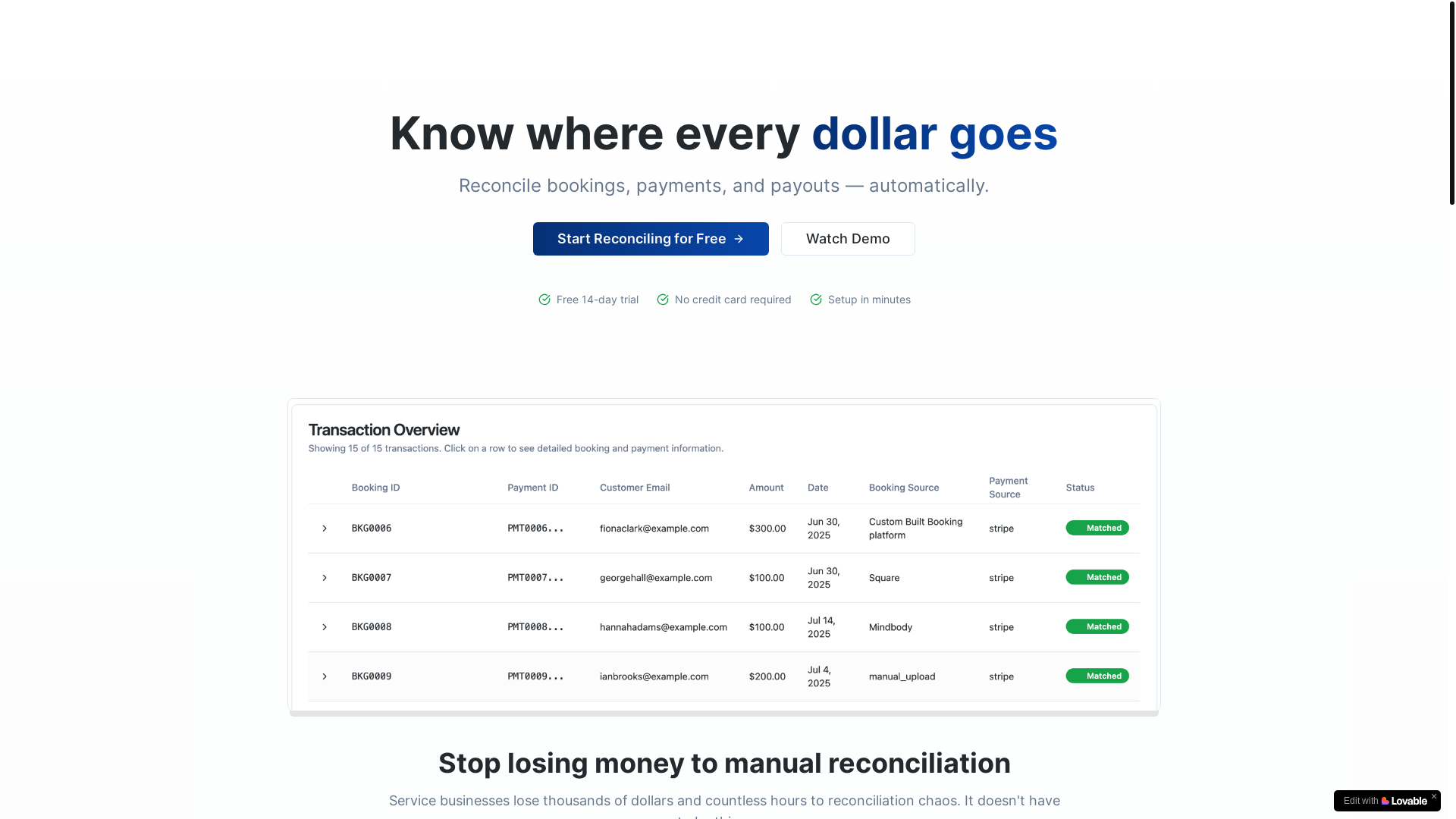 website screenshot of https://reconcile-ai.ca/