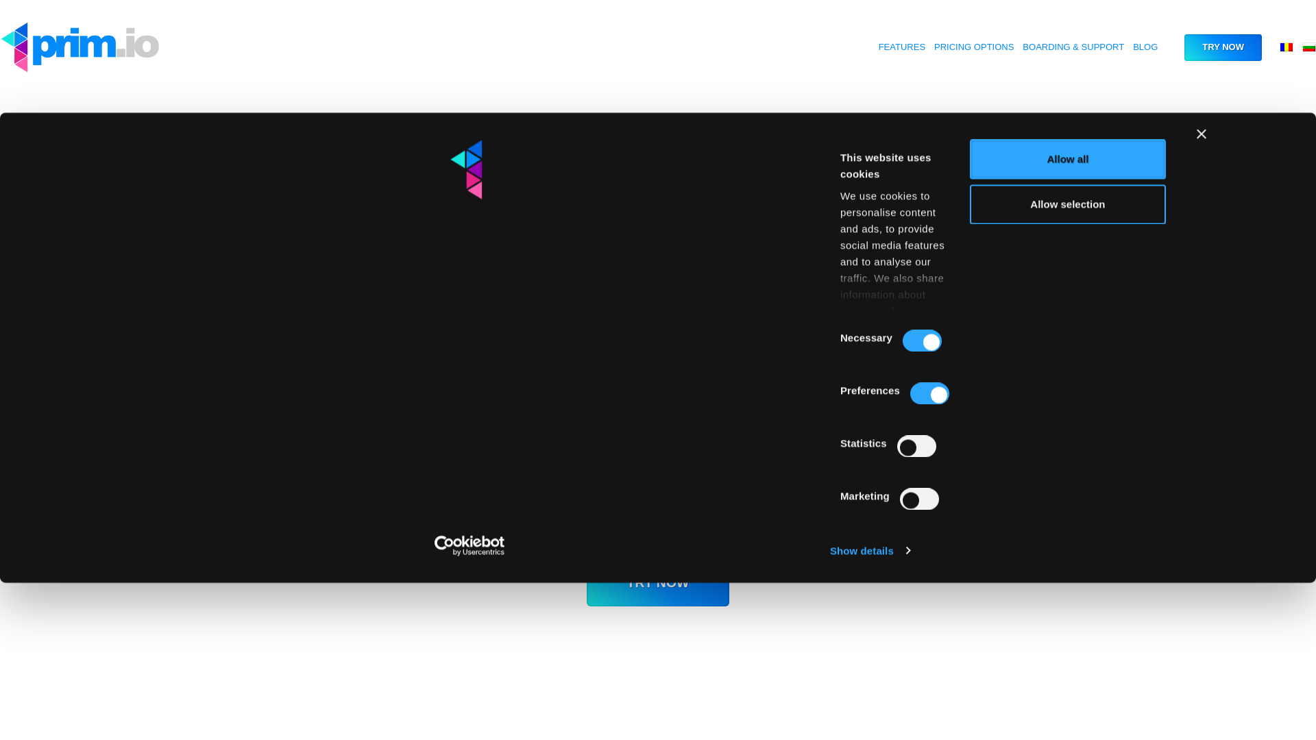 website screenshot of https://primintegration.info
