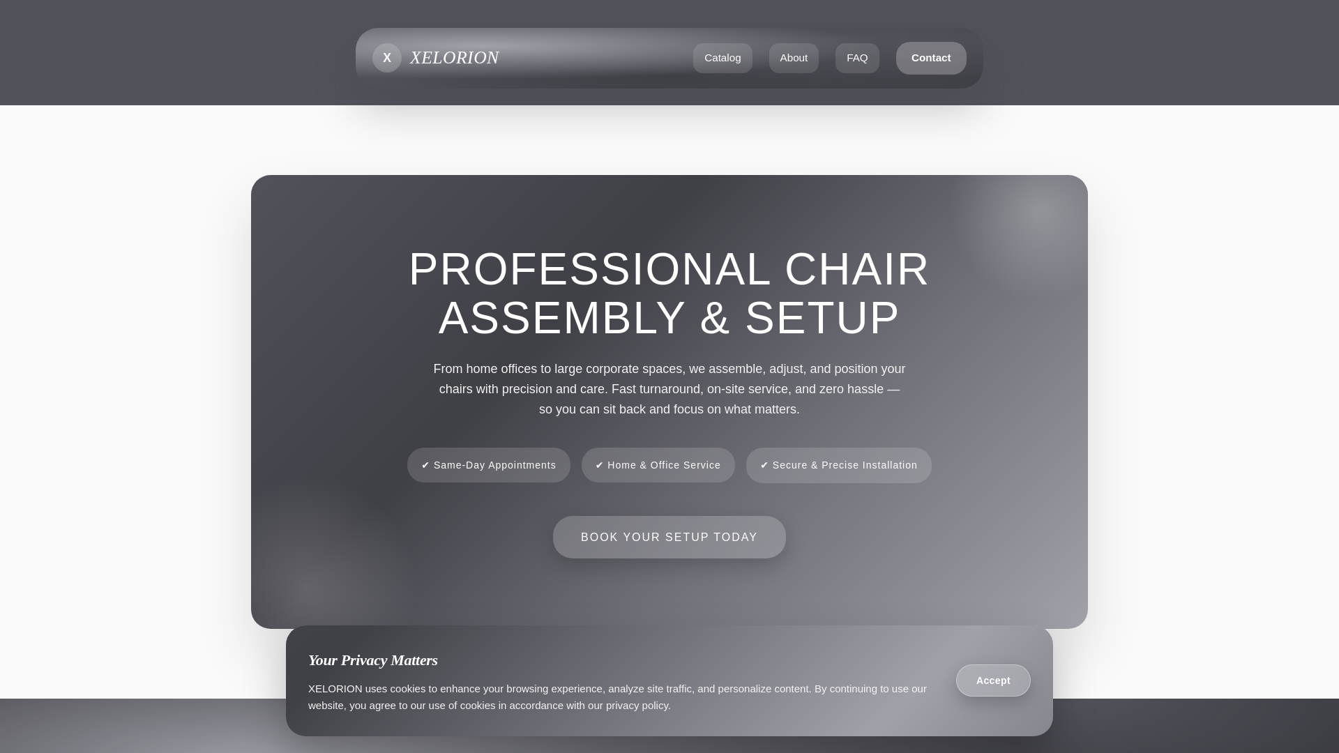 website screenshot of https://xelorion.quest/