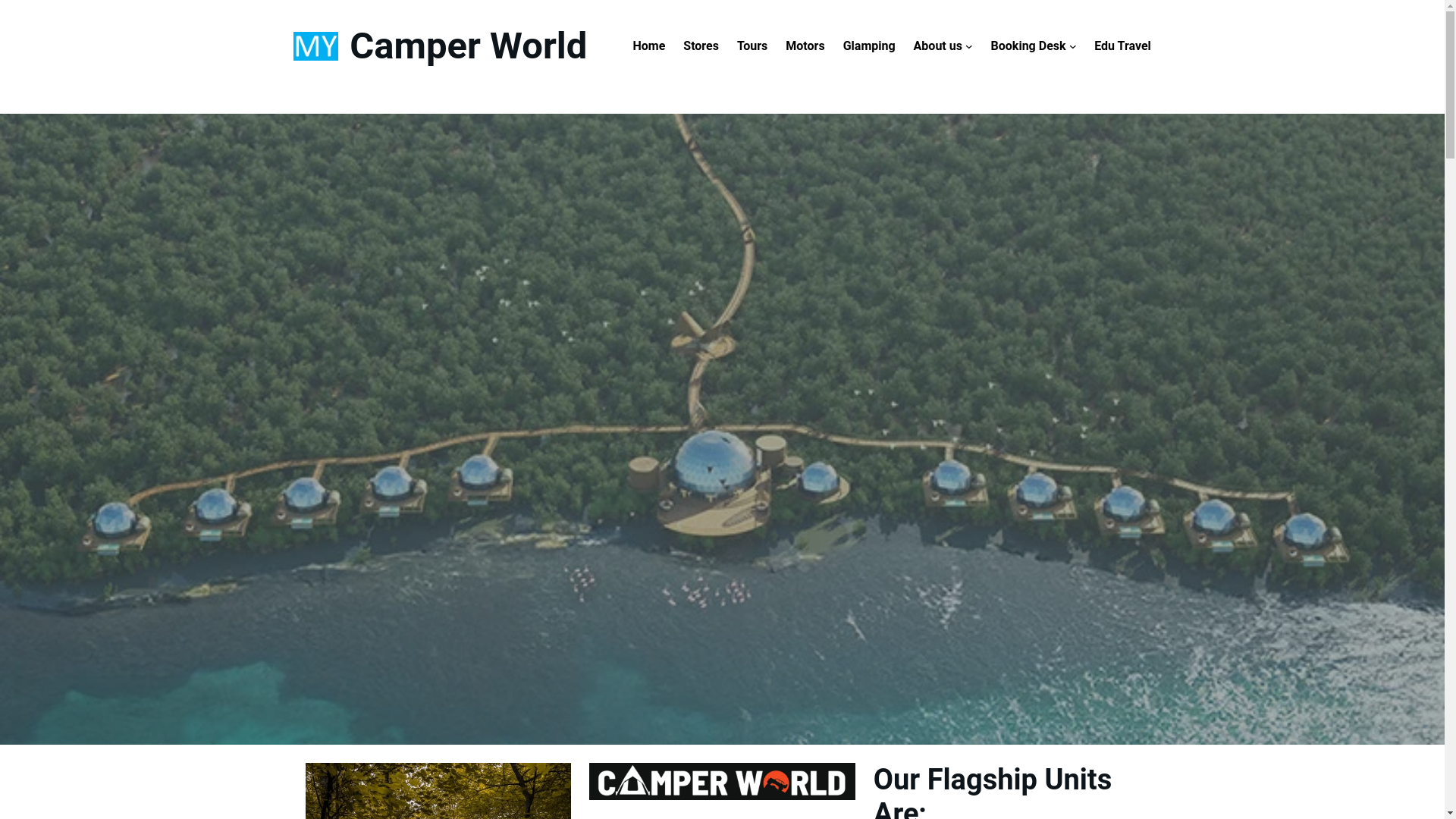 website screenshot of https://camperworldkerala.com/