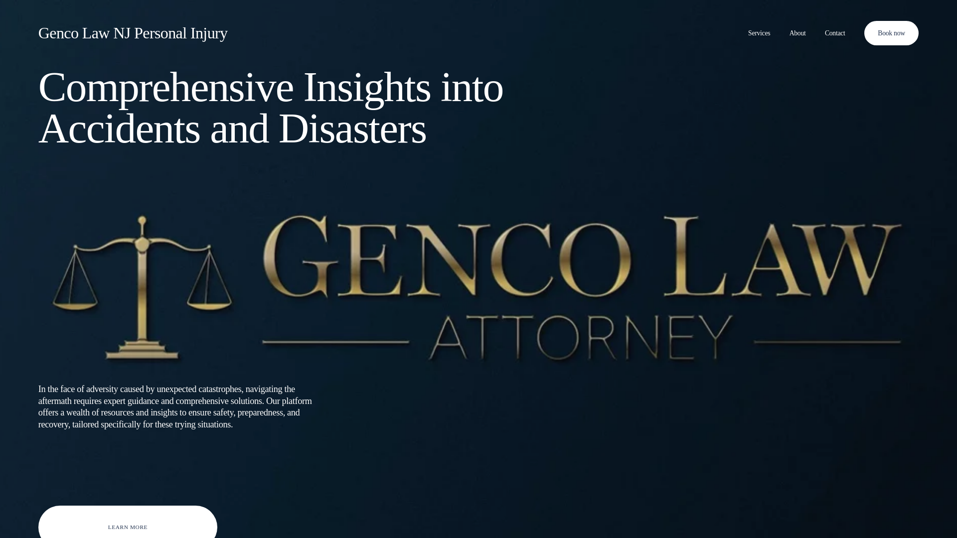 website screenshot of https://gencolawnj.com/