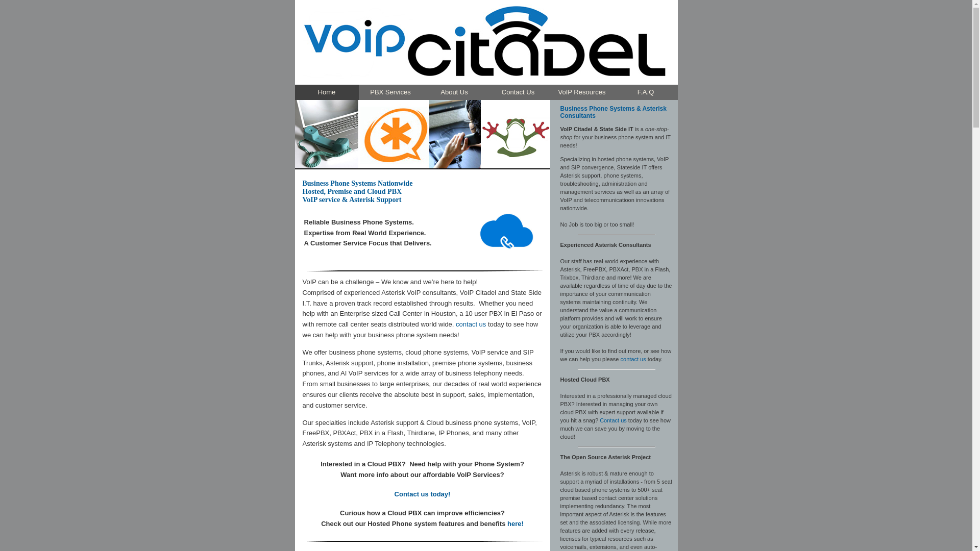 website screenshot of https://telephonetexas.com/