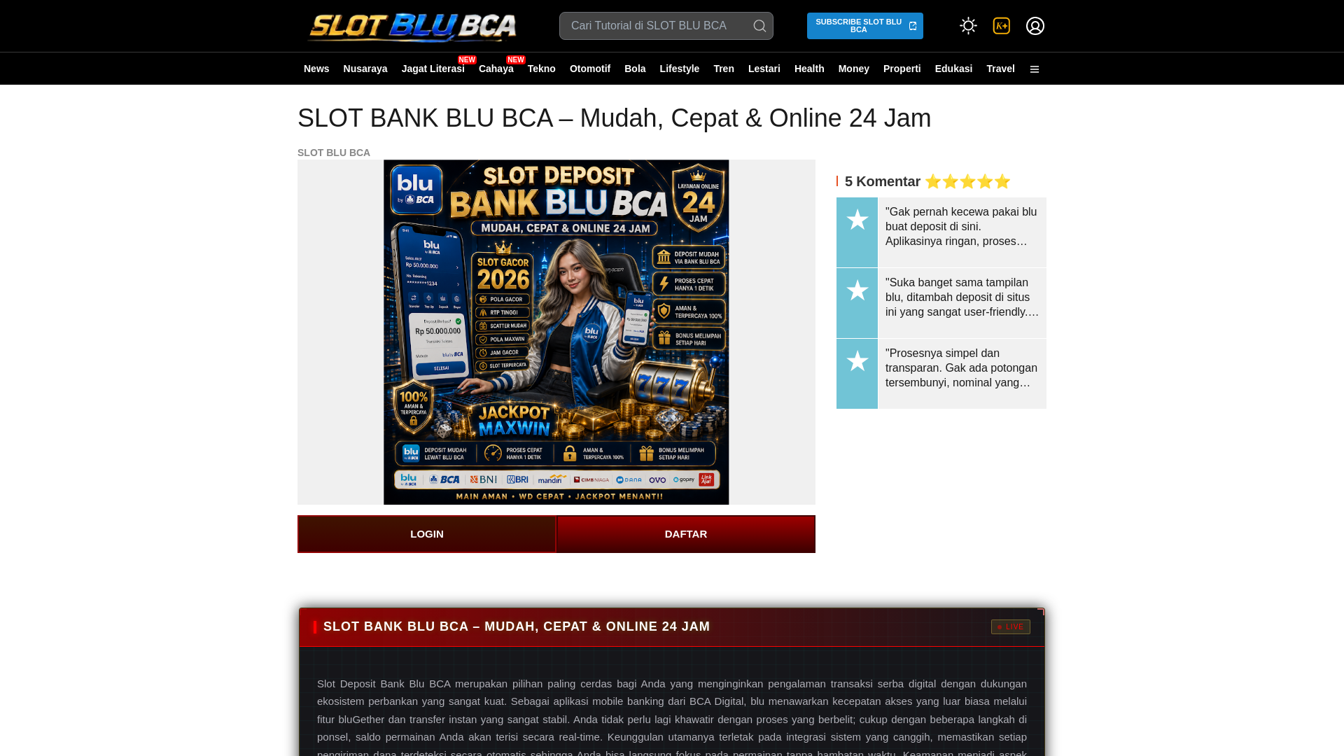 website screenshot of https://deposit-slot-blu-bca.pages.dev/