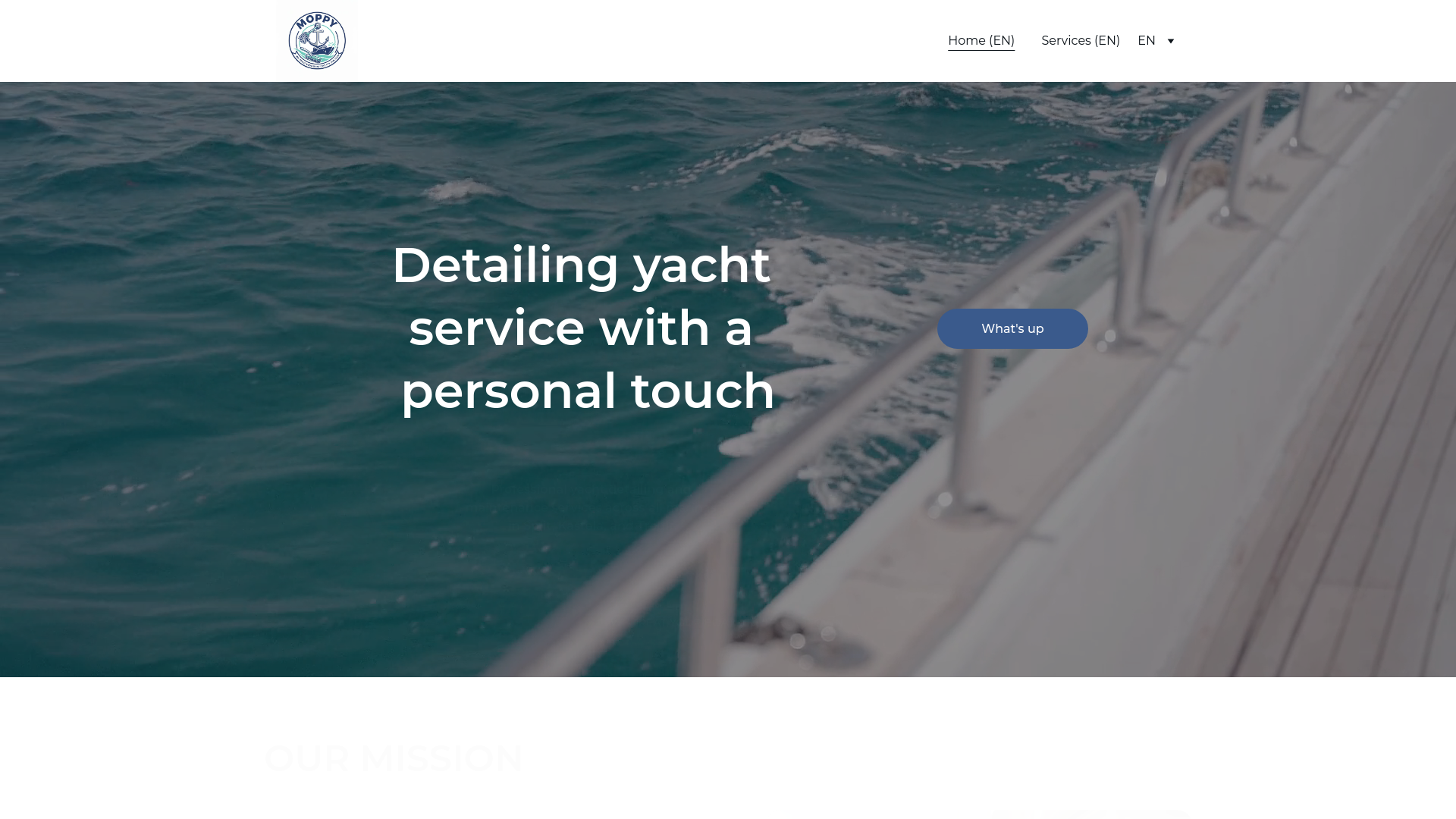 website screenshot of https://moppyservice.com/