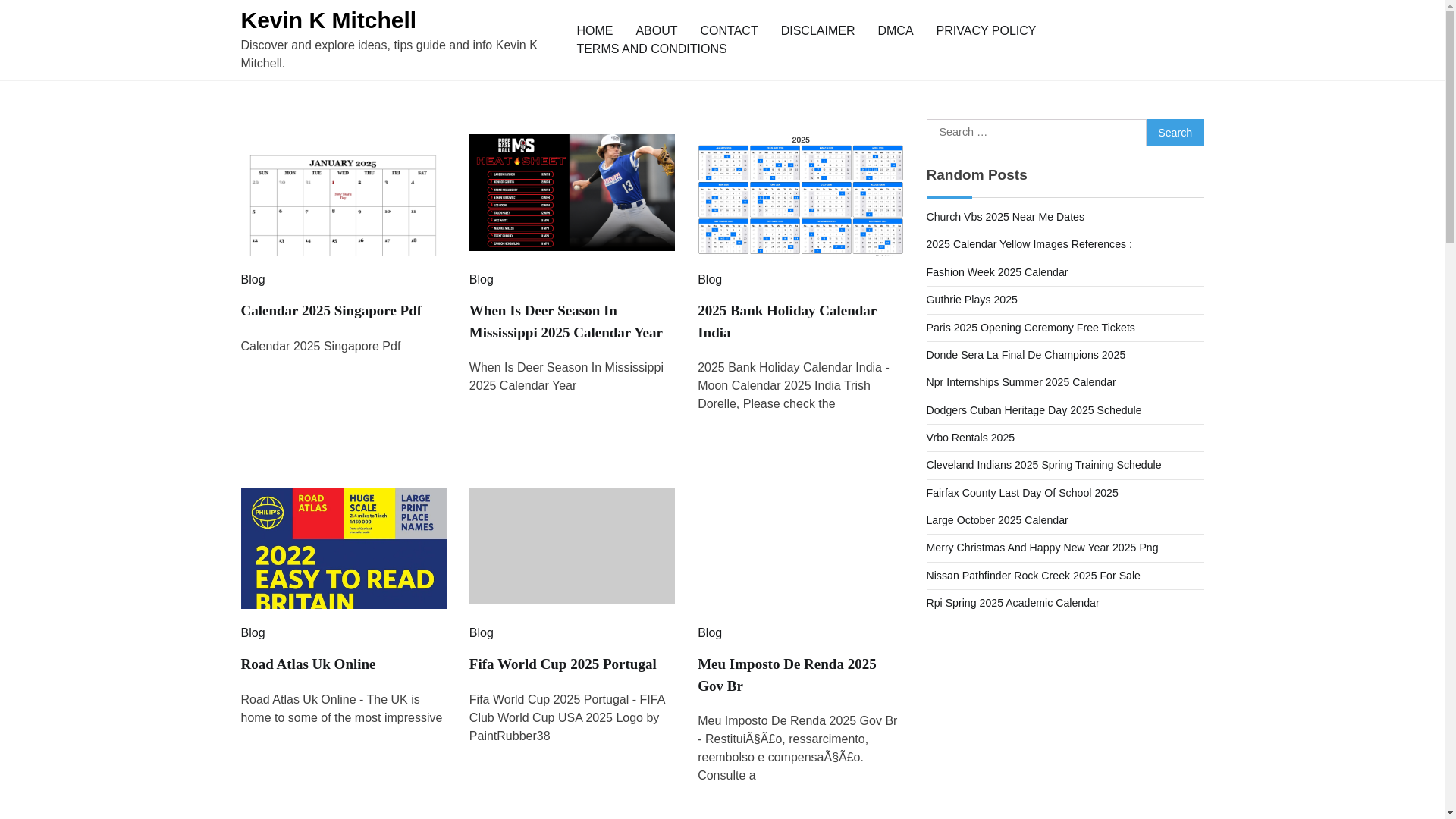website screenshot of https://kevinkmitchellm.pages.dev/